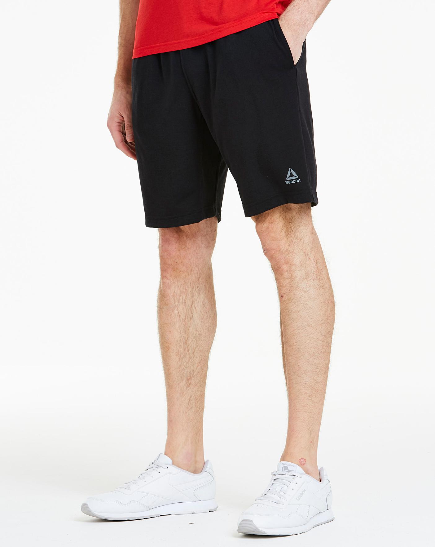 reebok shorts mens sale