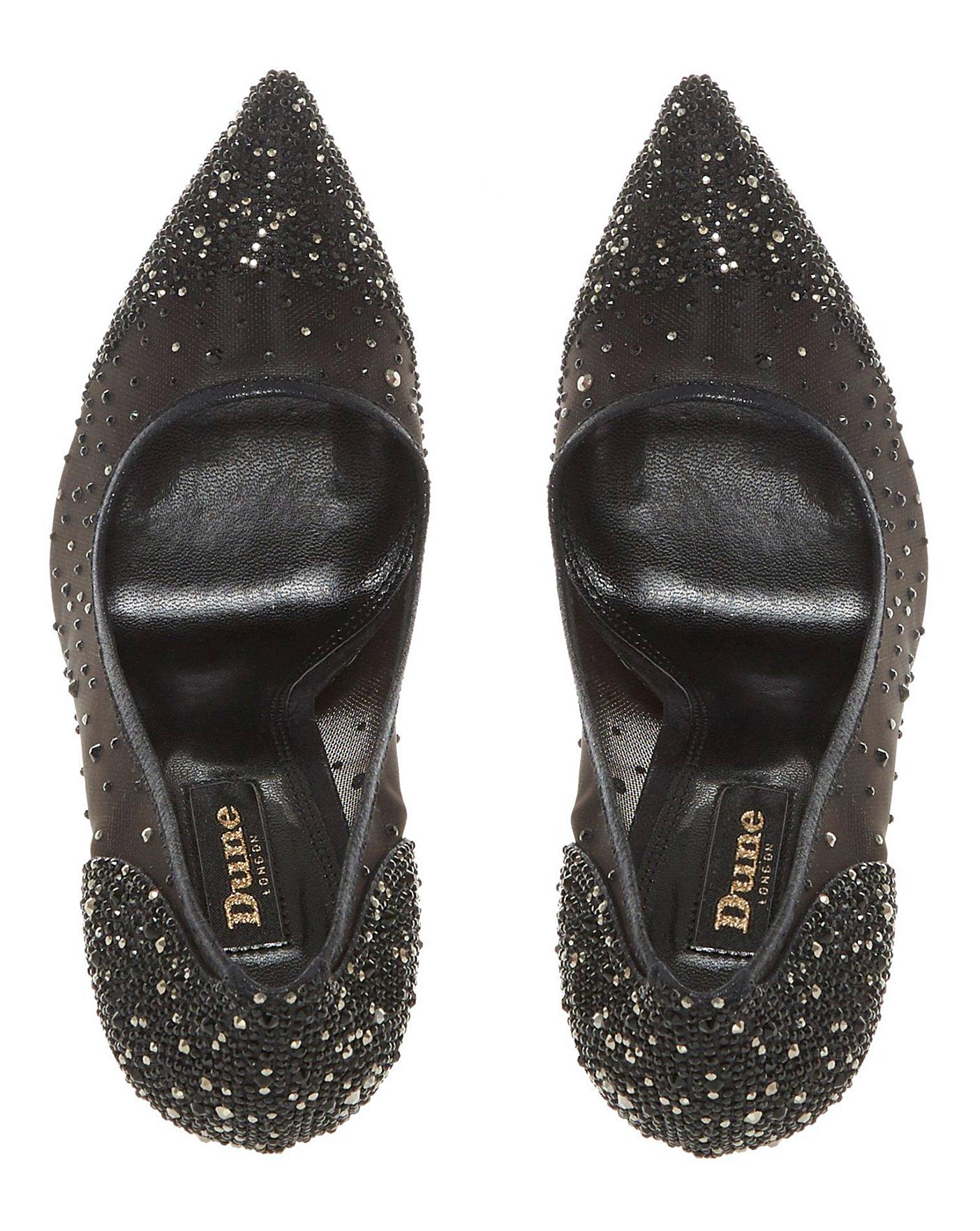 Dune best sale glitter pumps