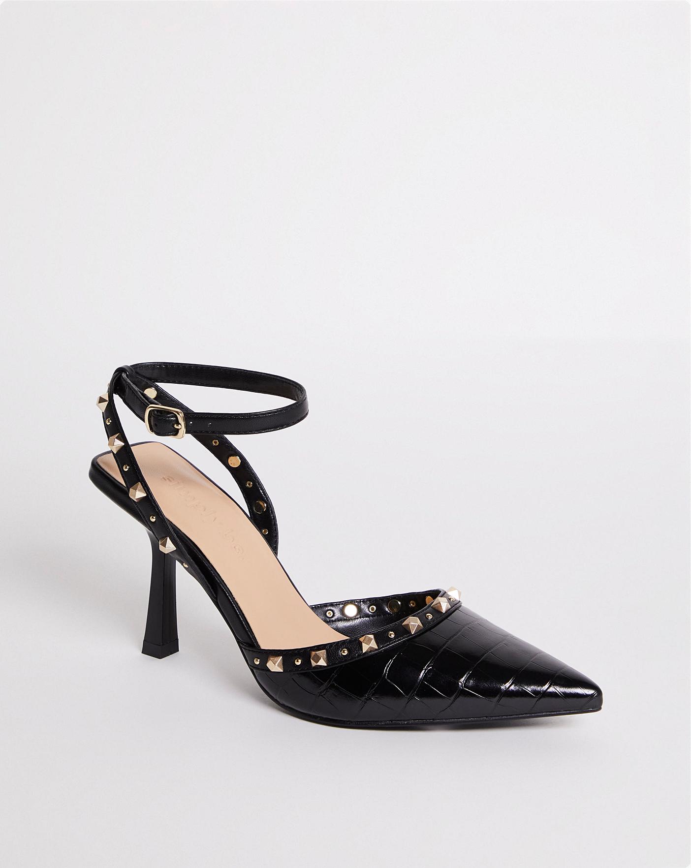 Fashion High Heels Women Pointy Dress Shoes Rivet Nude Studded Pointed  Sandals Banquet Stylist Shoes Party Summer Leather Shoe Stiletto Heel From  Dayremit, $42.99 | DHgate.Com