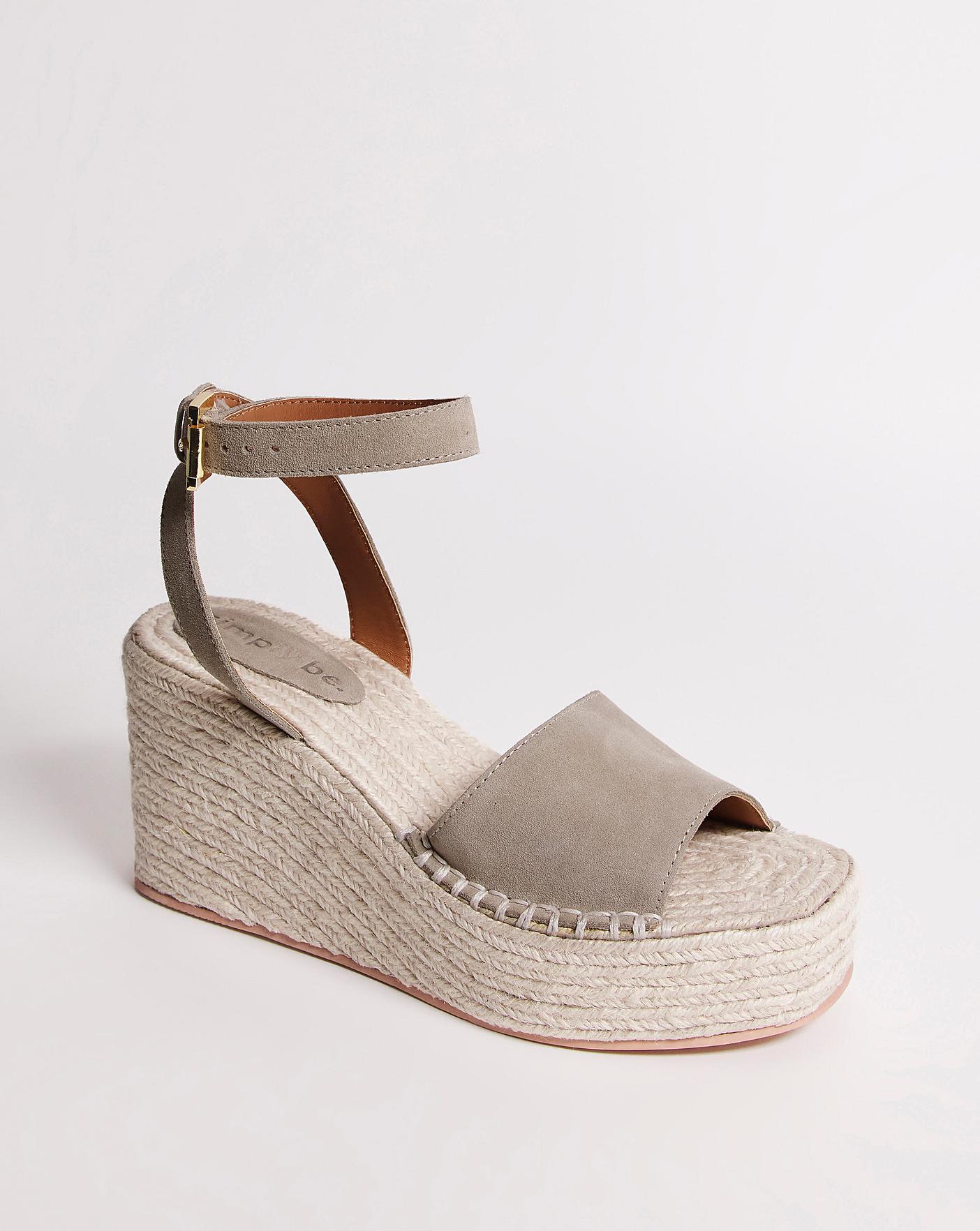 Lesly espadrille best sale platform sandal