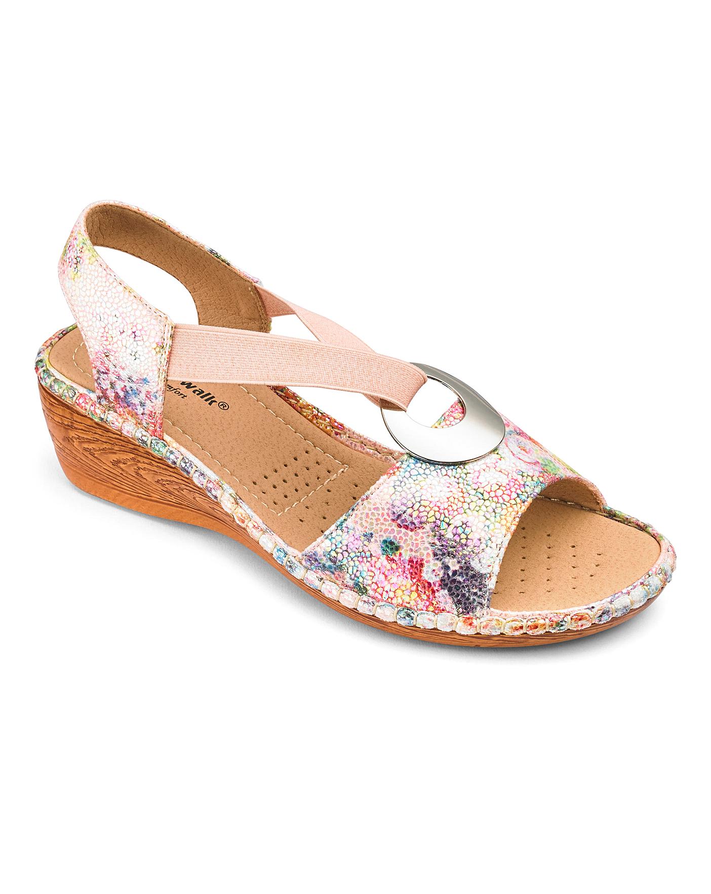 cushion walk ladies flat shoes