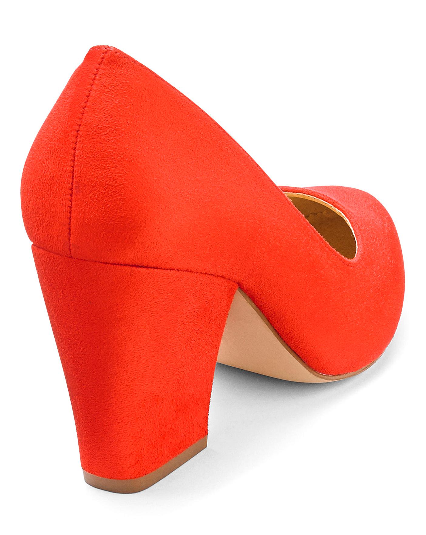 Coach Red Suede Block Heel Pumps EUC-size 9.5B | Pumps heels, Red suede,  Suede block heels