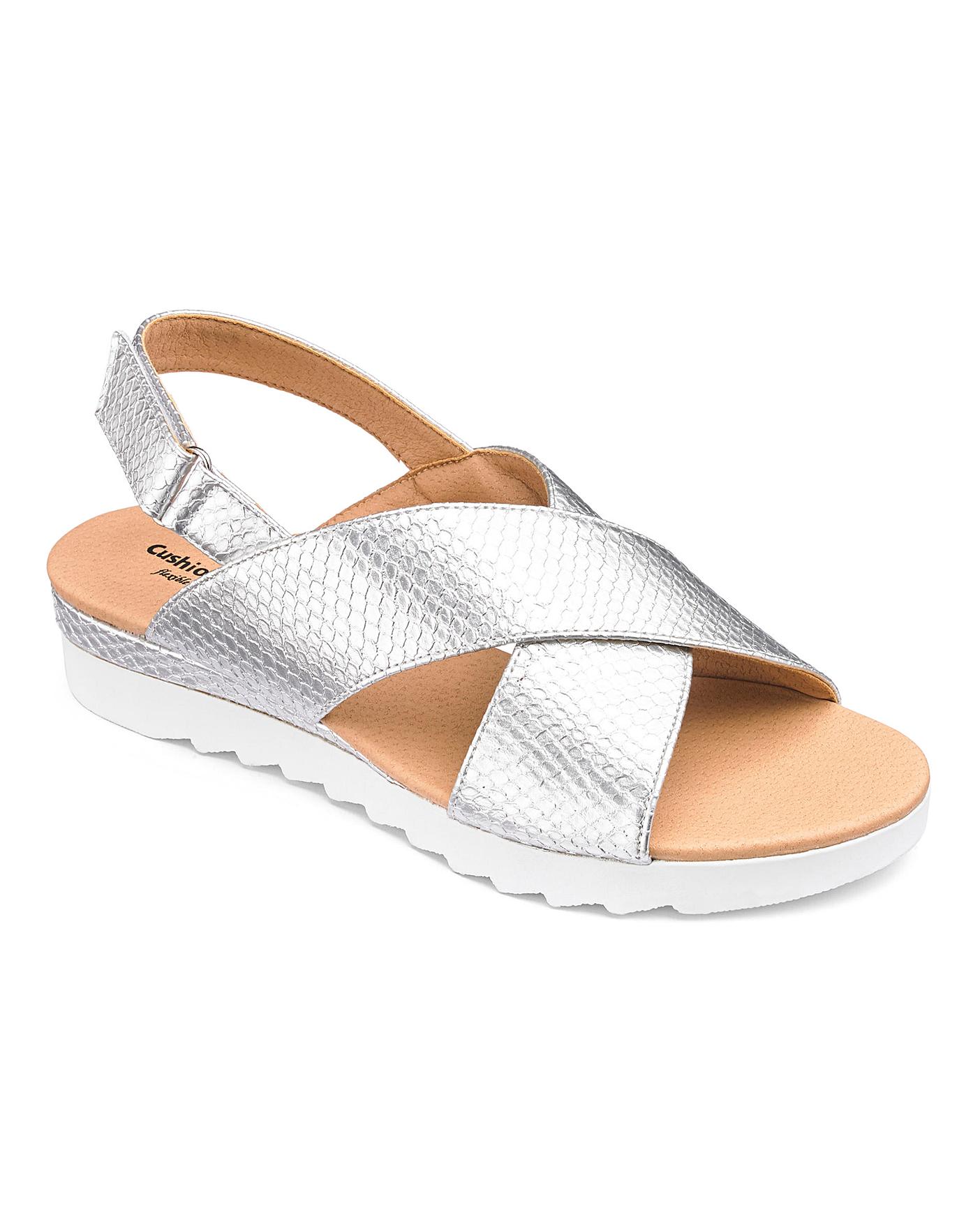 Cushion Walk Crossover Sandals E Fit | House of Bath