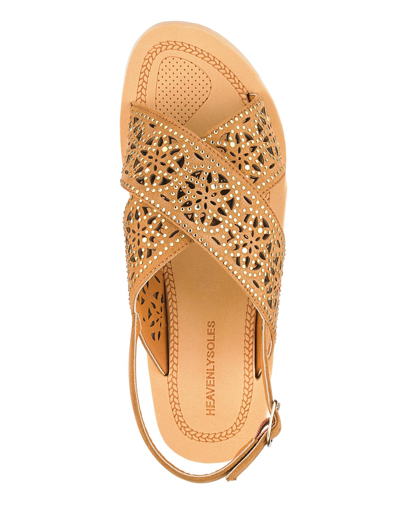 Heavenly Soles Sandals E Fit | Crazy Clearance