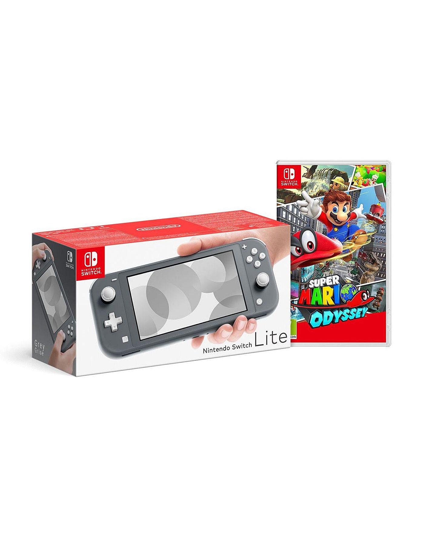 mario odyssey switch lite controls