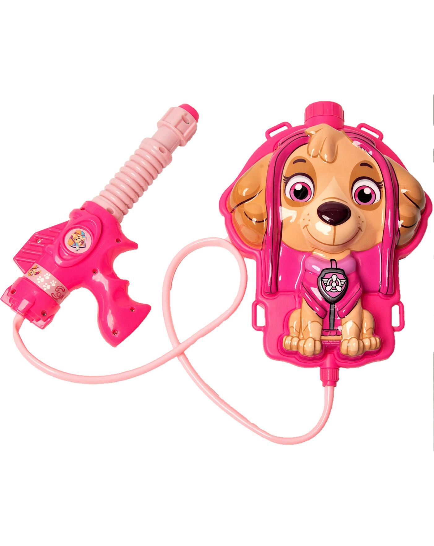 paw patrol water blaster backpack