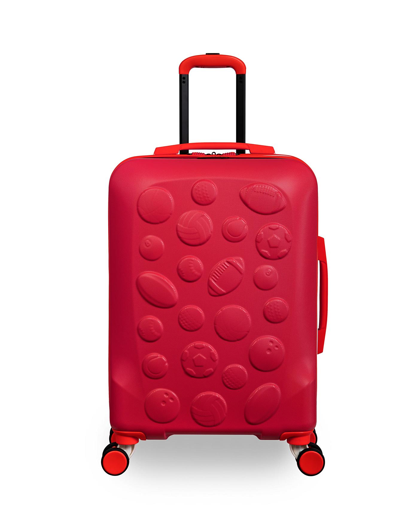 IT Luggage Poppy Red Kiddies Cabin Case Premier Man