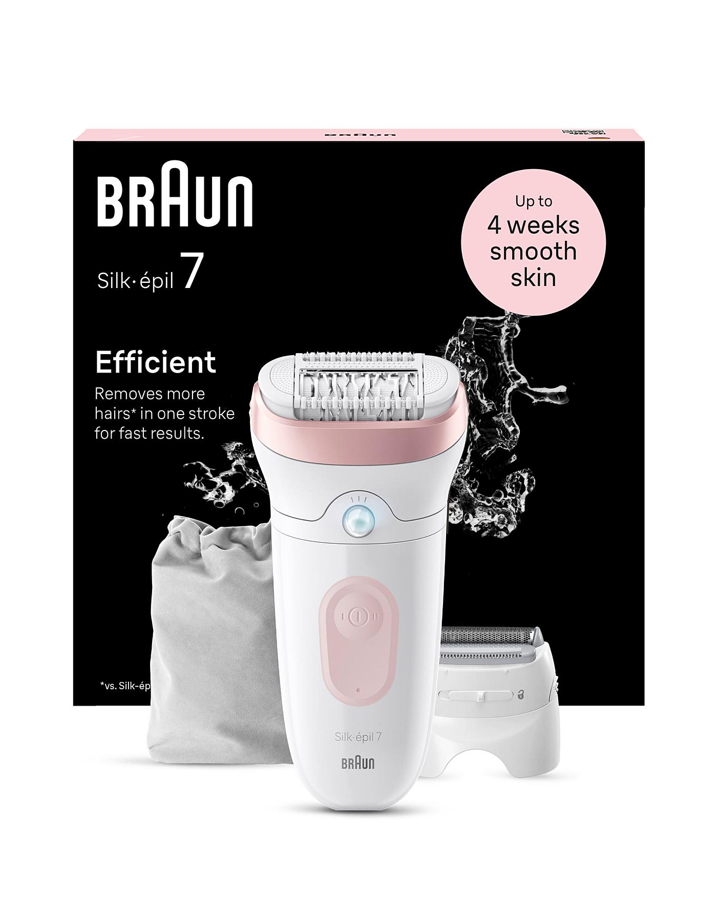 Braun Silk-epil 7681 Wet & Dry Epilator, 1 Count 