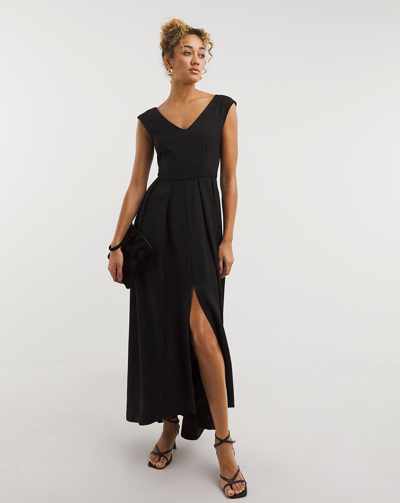 Closet London High Low Pleated Dress J D Williams