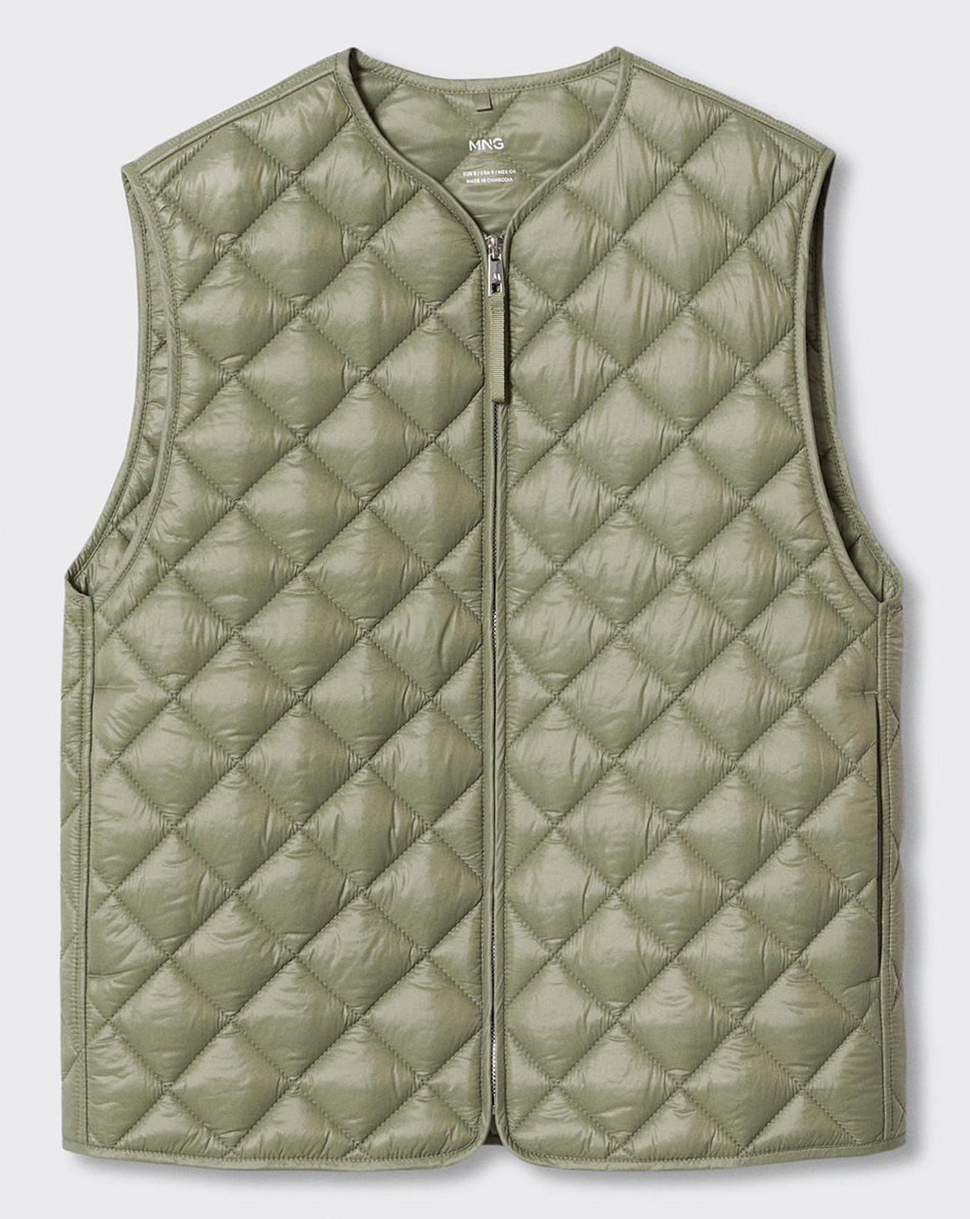 Mango Ultra light Quilted Gilet Fashion World