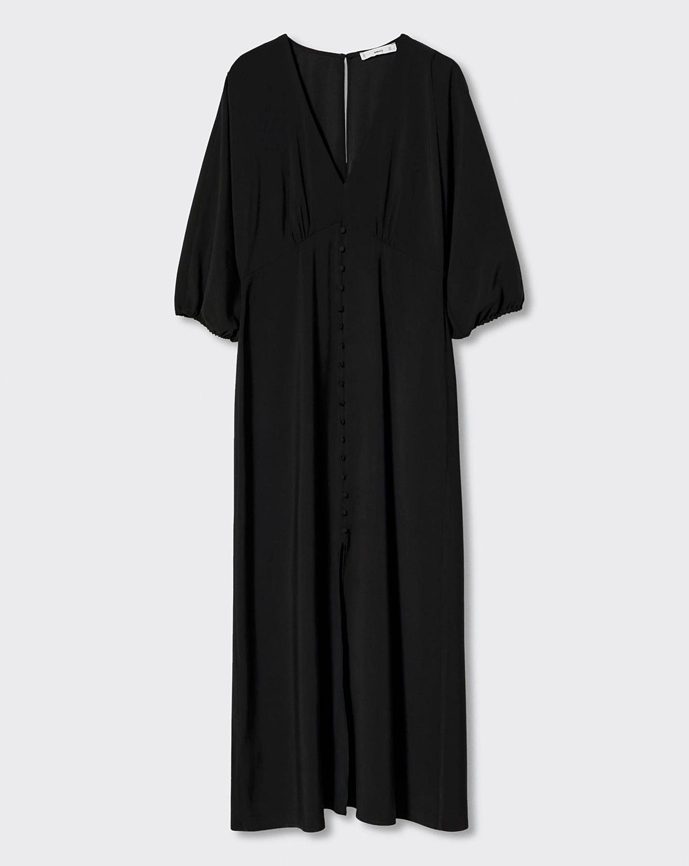 Mango Buttoned Midi Dress J D Williams