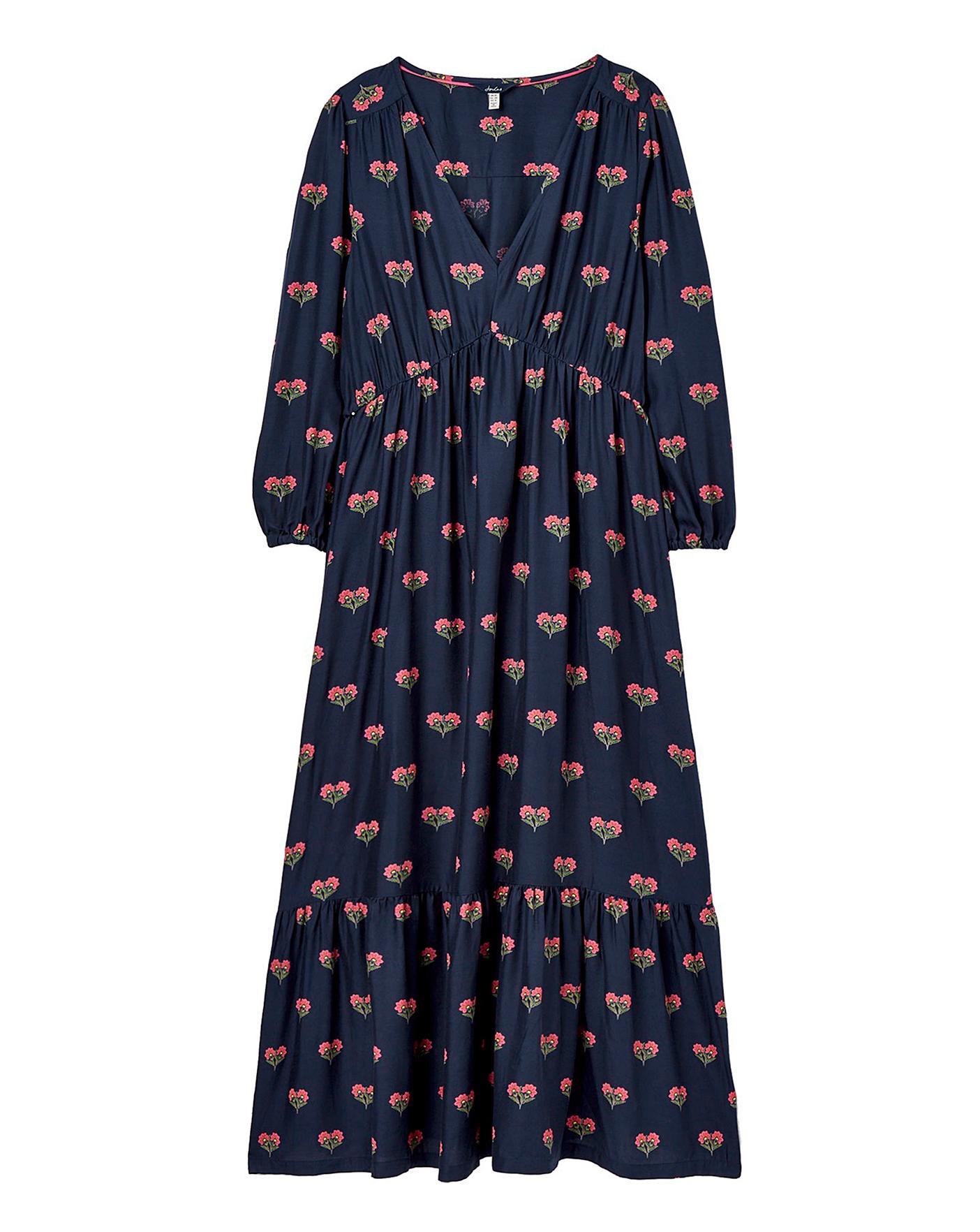 Joules Sienna Tier Midi Dress Oxendales