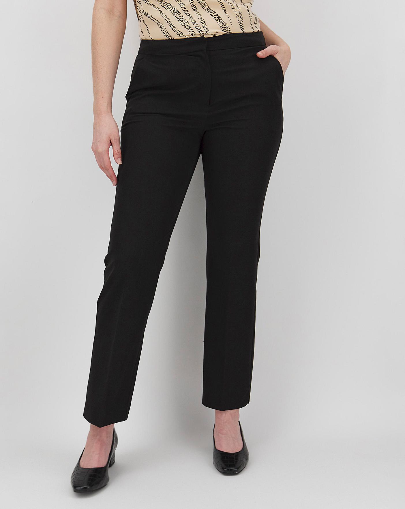 Tailored Straight Leg Trousers Long | Ambrose Wilson