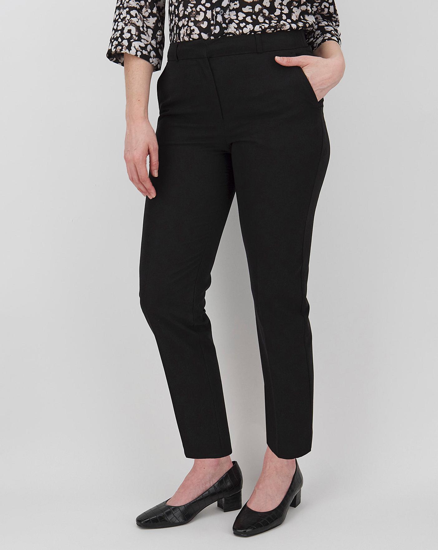 Tailored Tapered Trousers Petite | J D Williams
