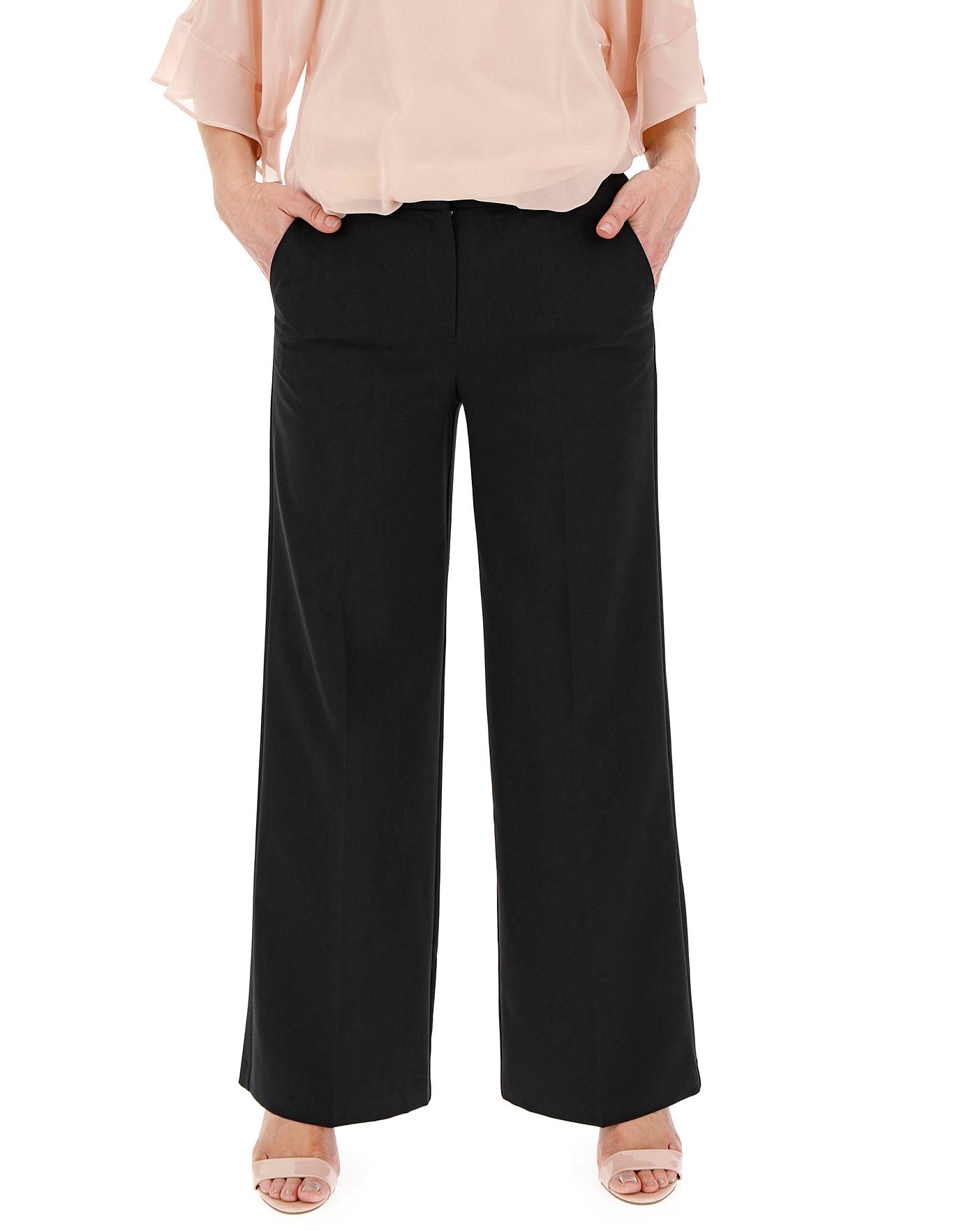 Tailored Wide Leg Trousers Regular | Ambrose Wilson