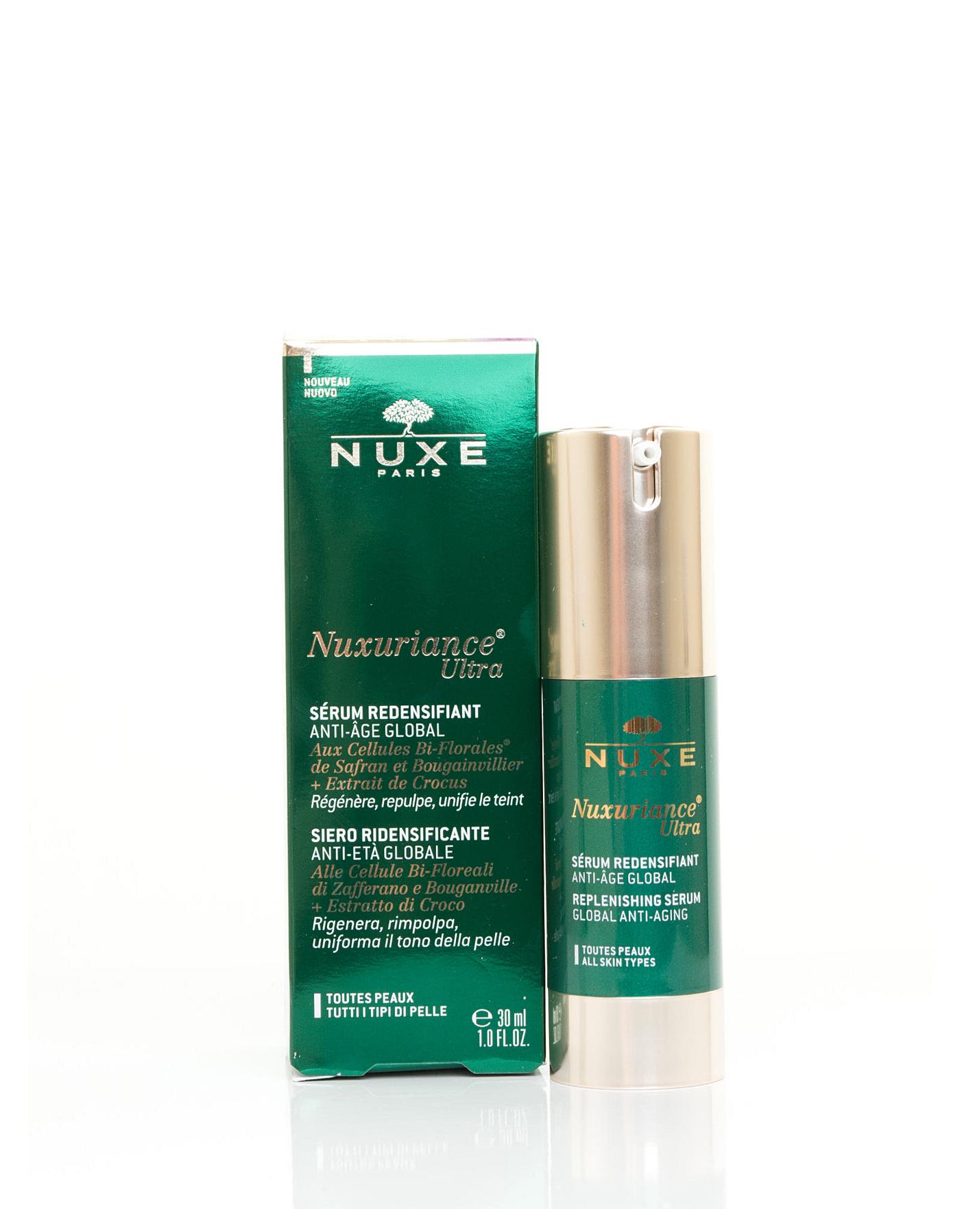 nuxuriance ultra serum redensifiant anti age global