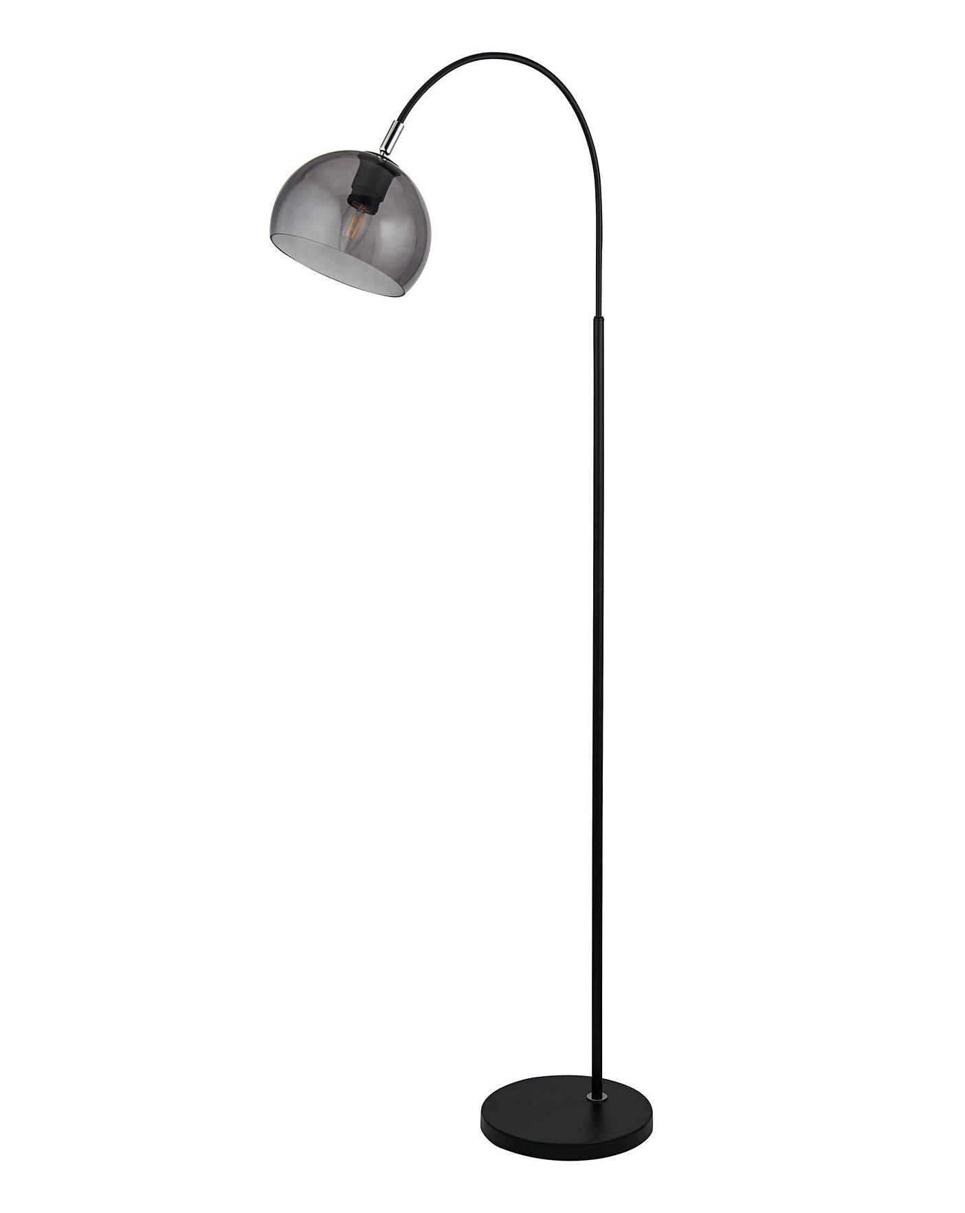 Black arc floor deals lamp