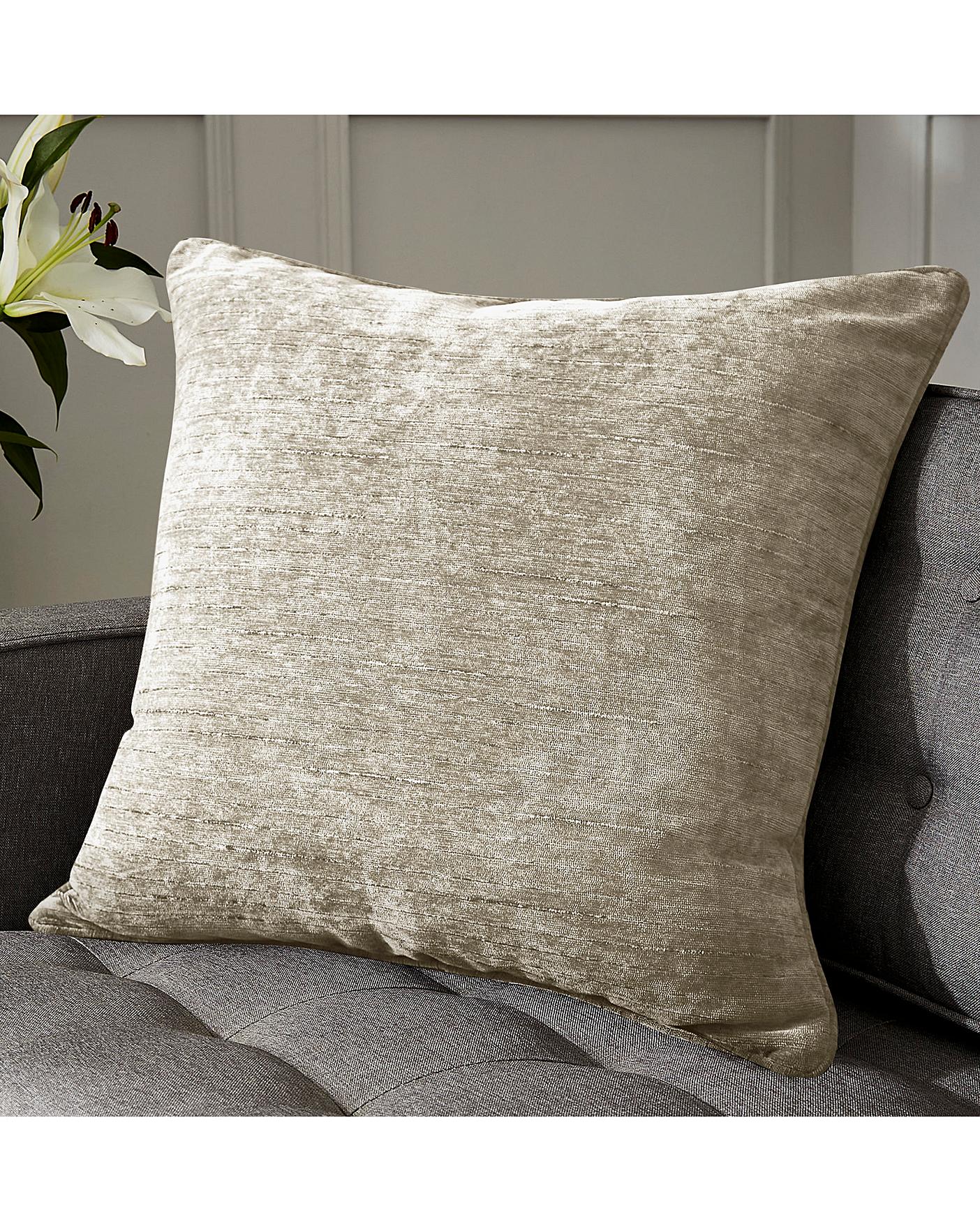 Grey 2024 chenille cushions