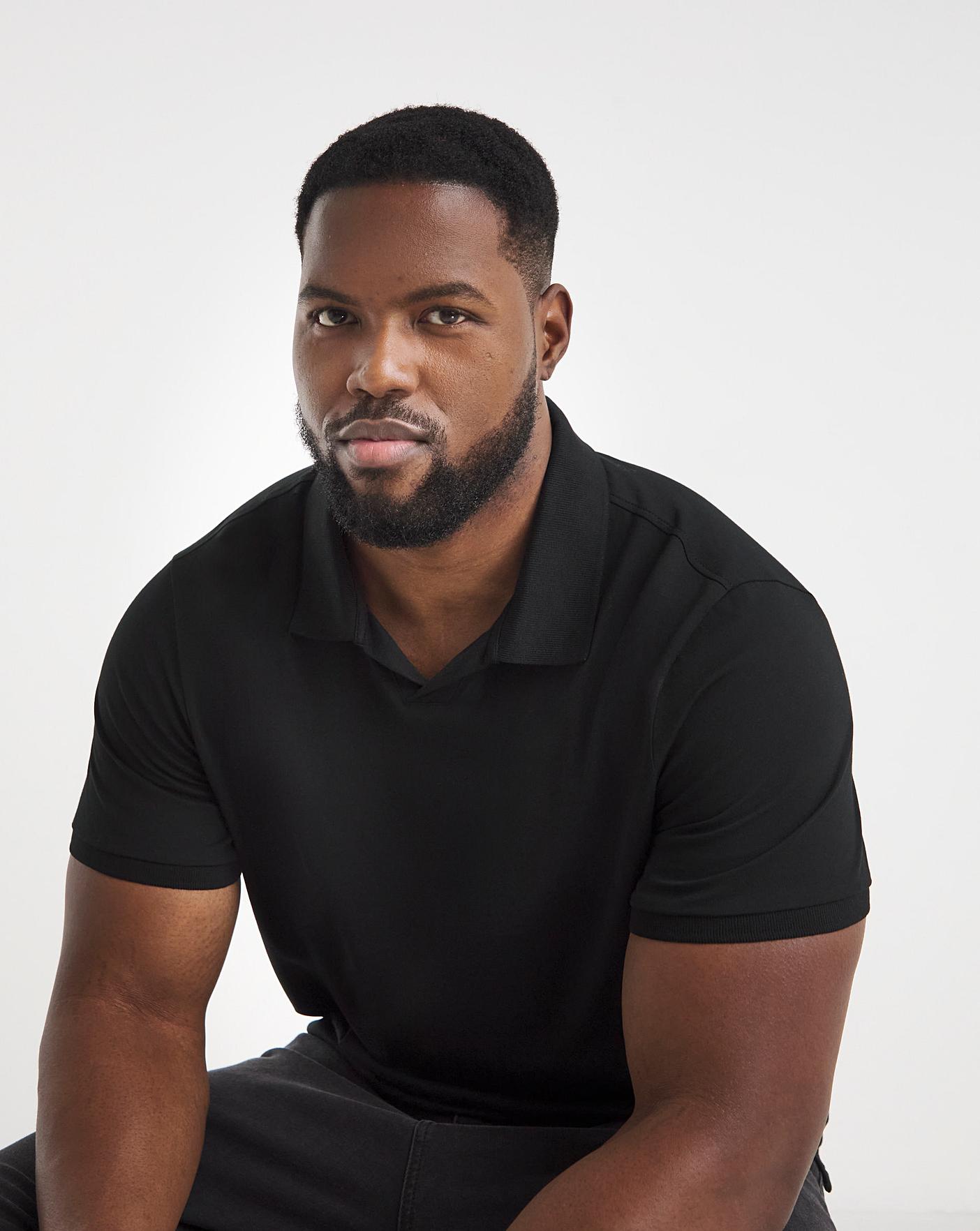 Pure Cotton Trophy Neck Polo | Oxendales