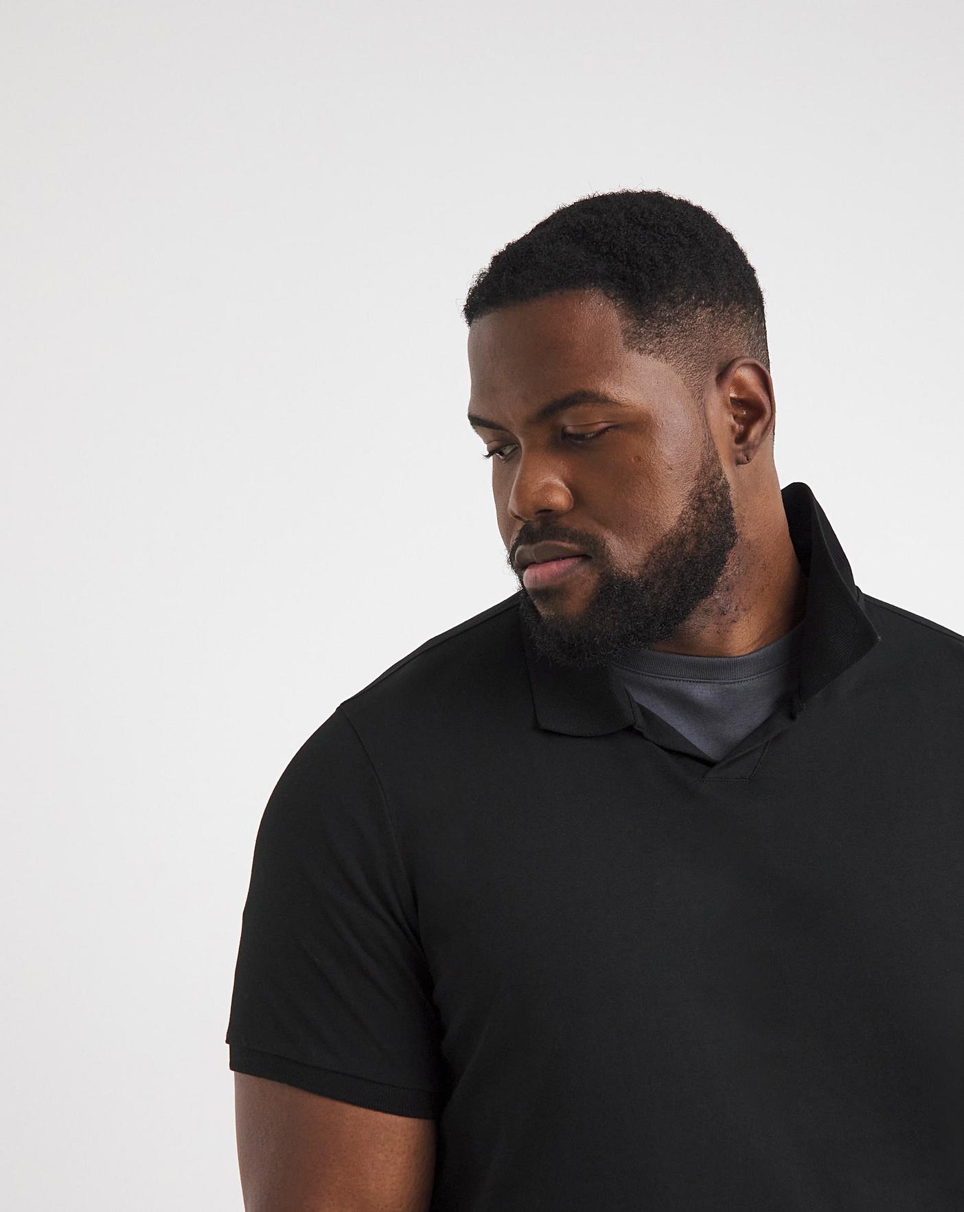 Pure Cotton Trophy Neck Polo | Oxendales