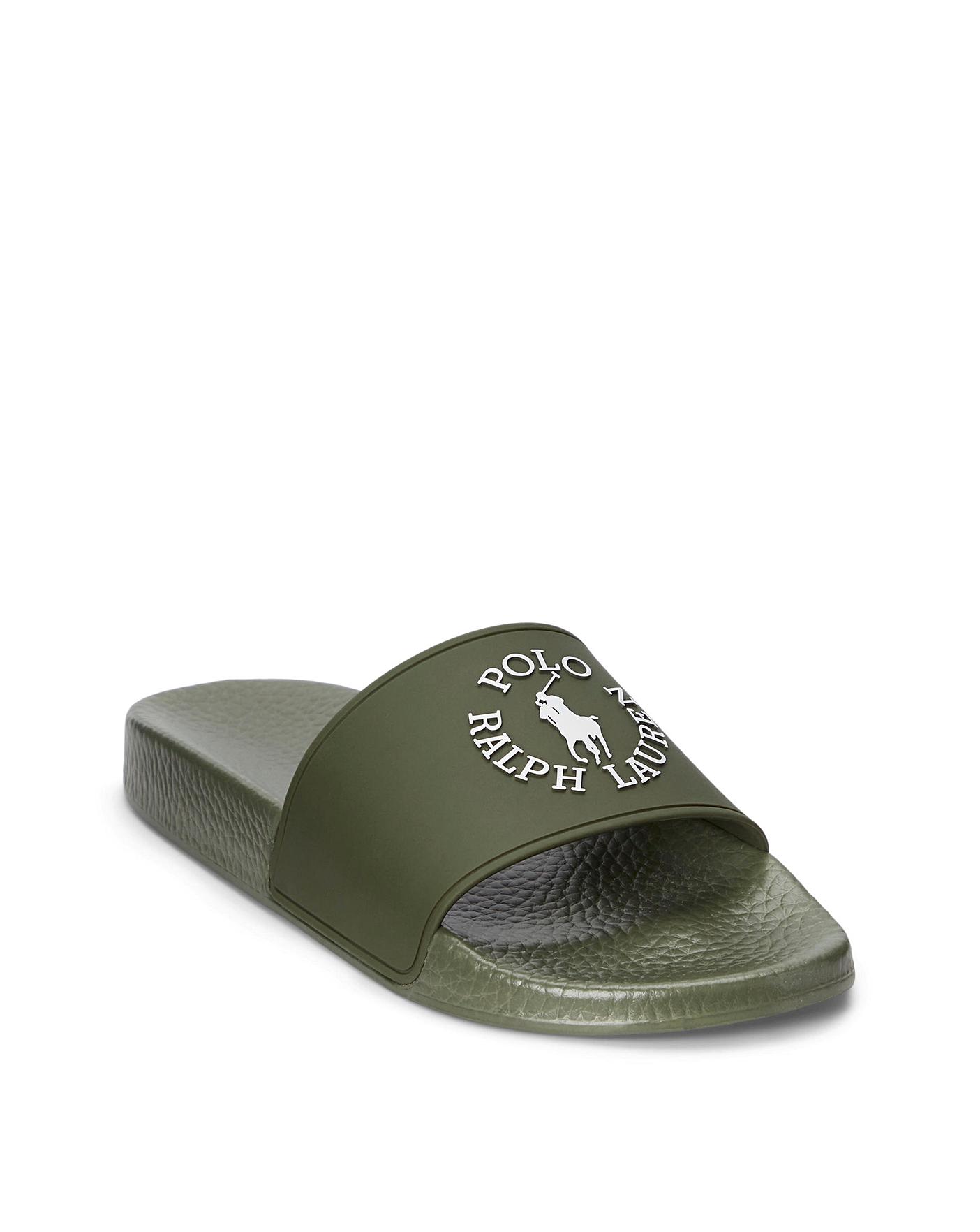 Men ralph outlet lauren slides