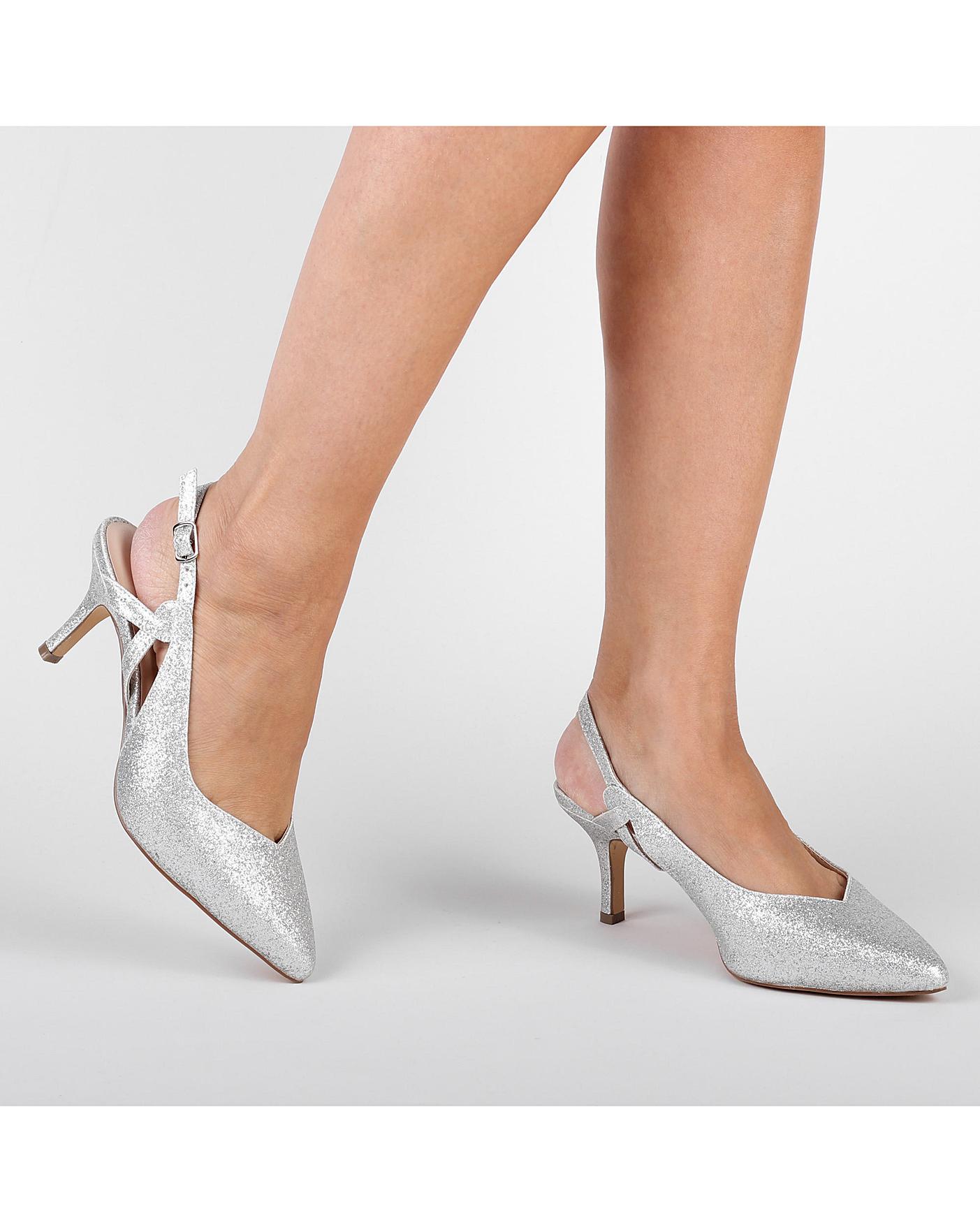 Paradox London Flavia Wide Court Shoes Marisota