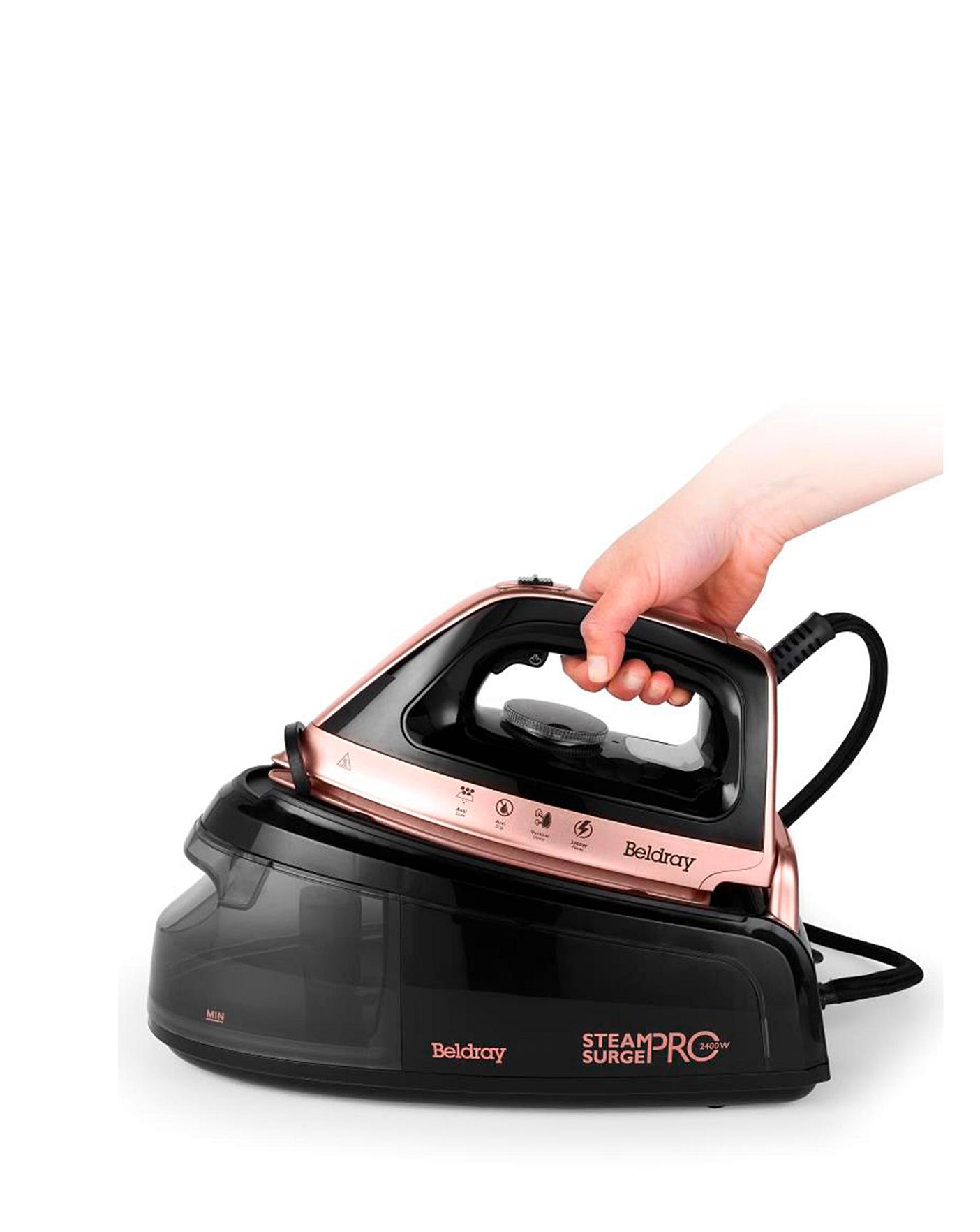 beldray iron rose gold