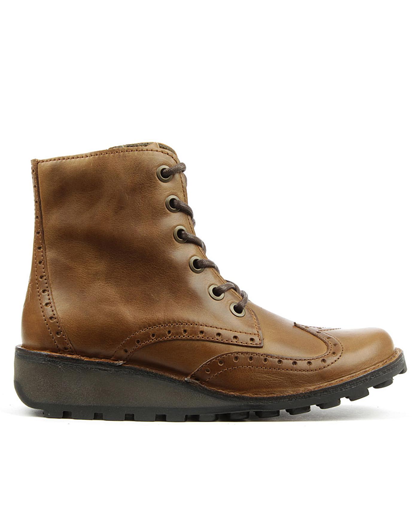 fly boots lace up