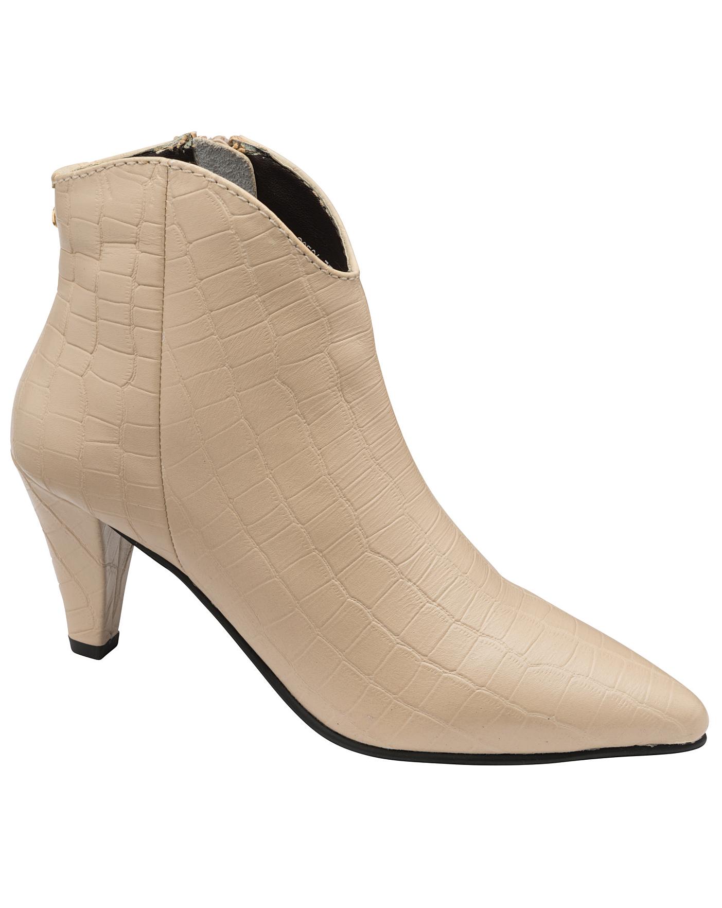 ravel leather ankle boots