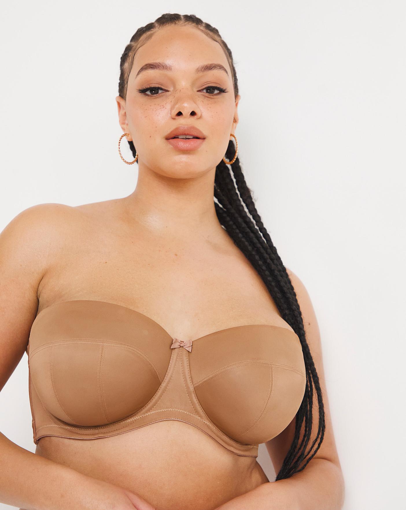 Sculptresse Dana Strapless Bra Caramel