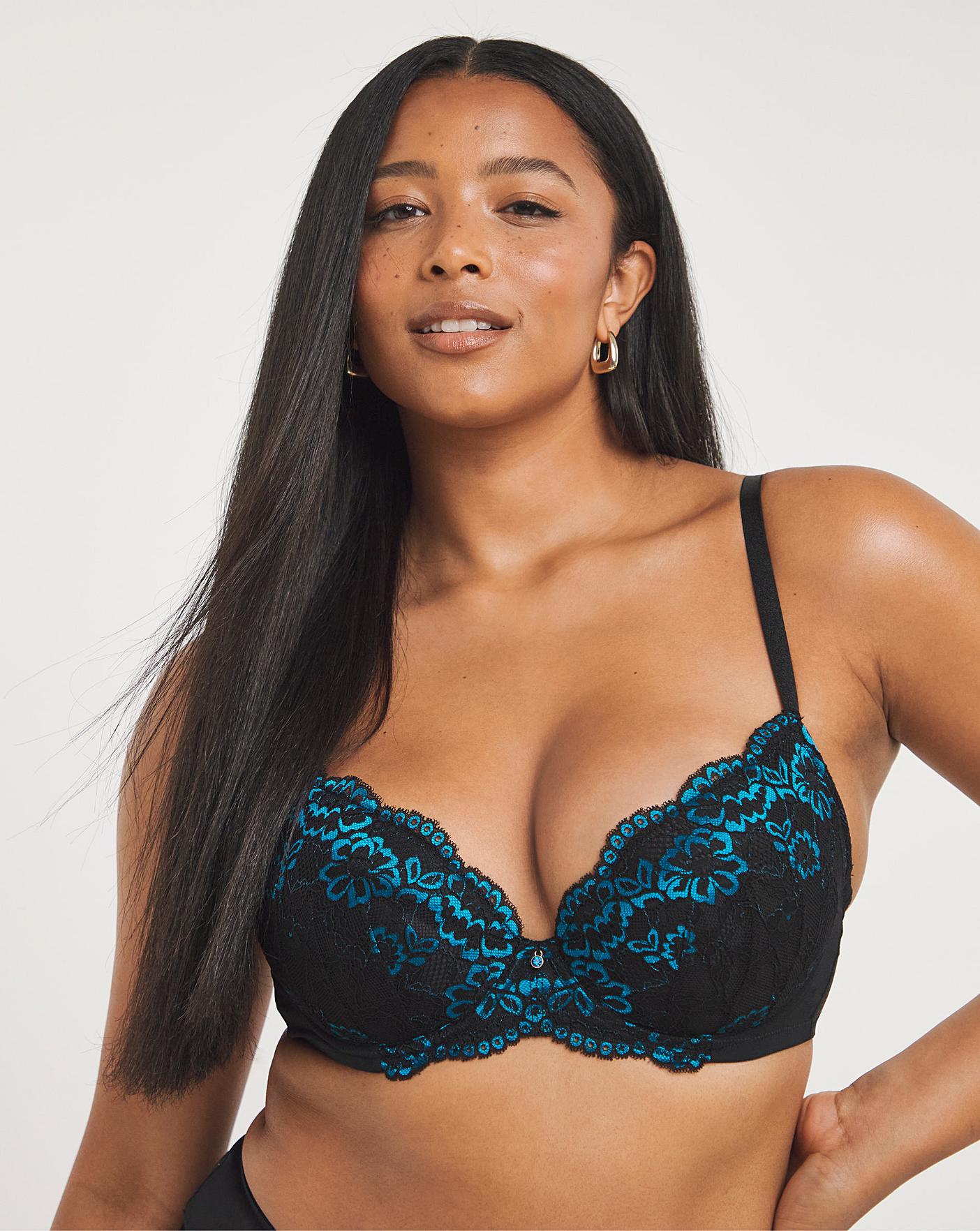Ann Summers Sexy Lace Planet Fuller Bust Bra for Women with Underwire Non  Padded Cups and Charm Detail - Everyday Padded Bra - Extra Support Bra -  Every Day Bra - Black 