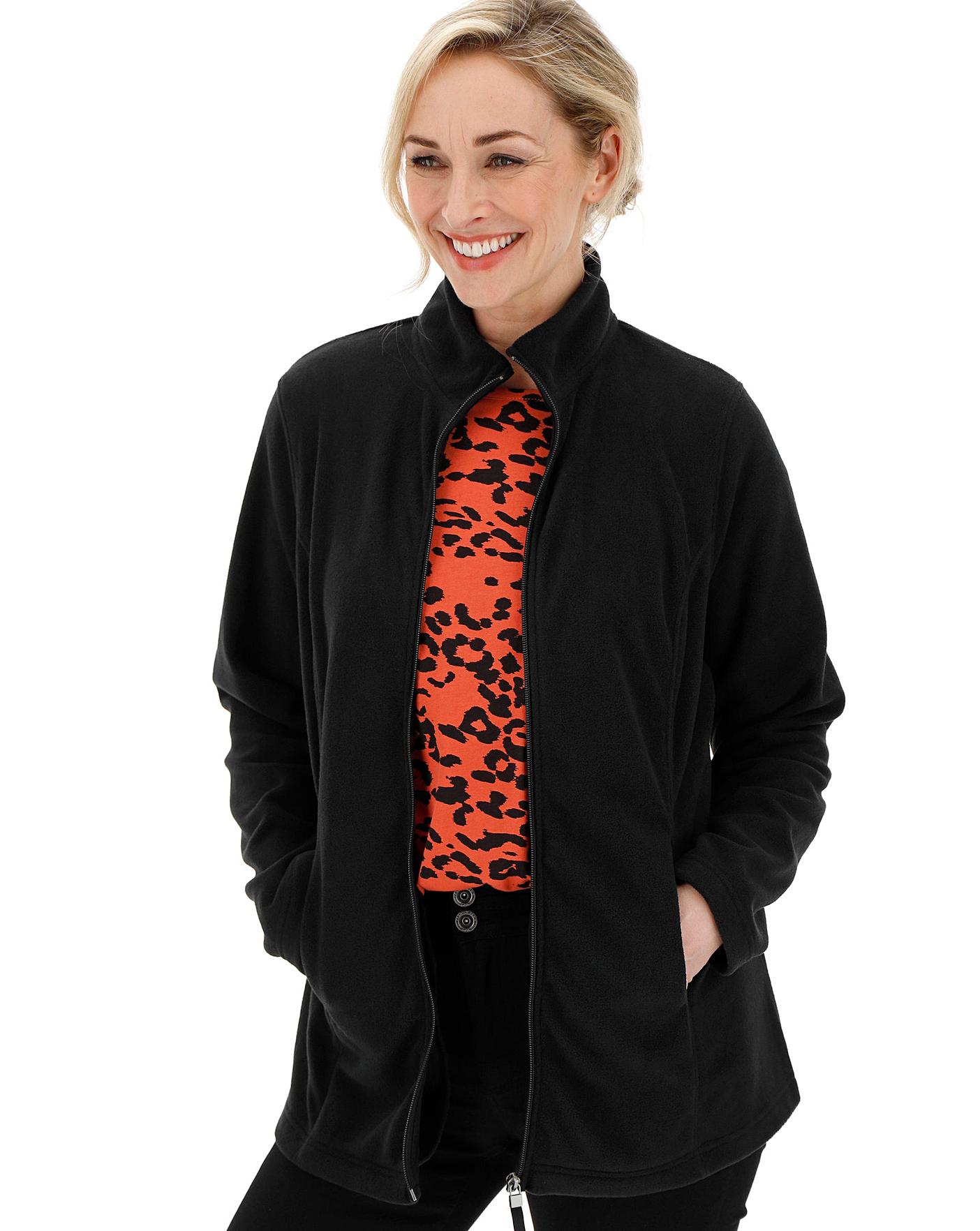 Black Fleece Jacket J D Williams