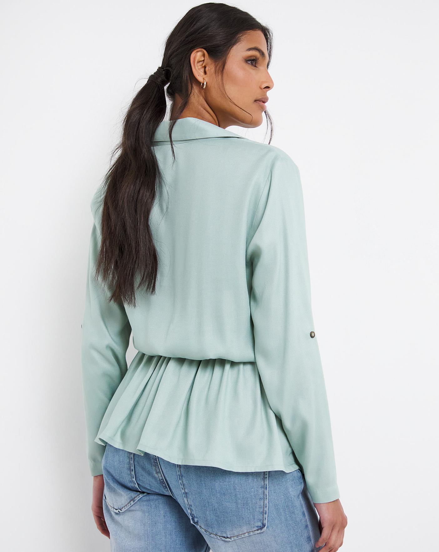 トップス Andequal drawstring tie tunic BLUE rd-international-rd-style-