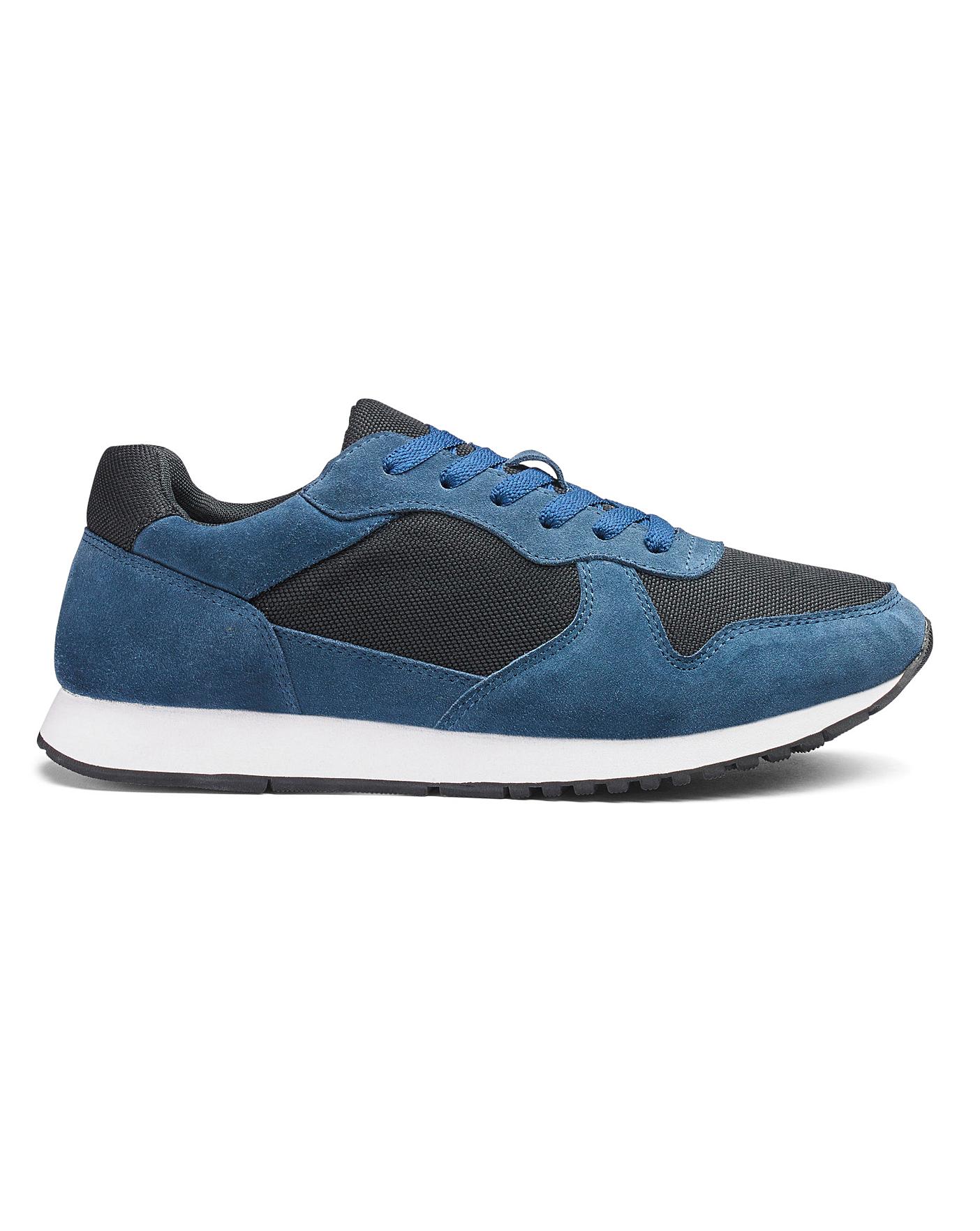 Suede Classic Trainers Extra Wide Fit | Jacamo