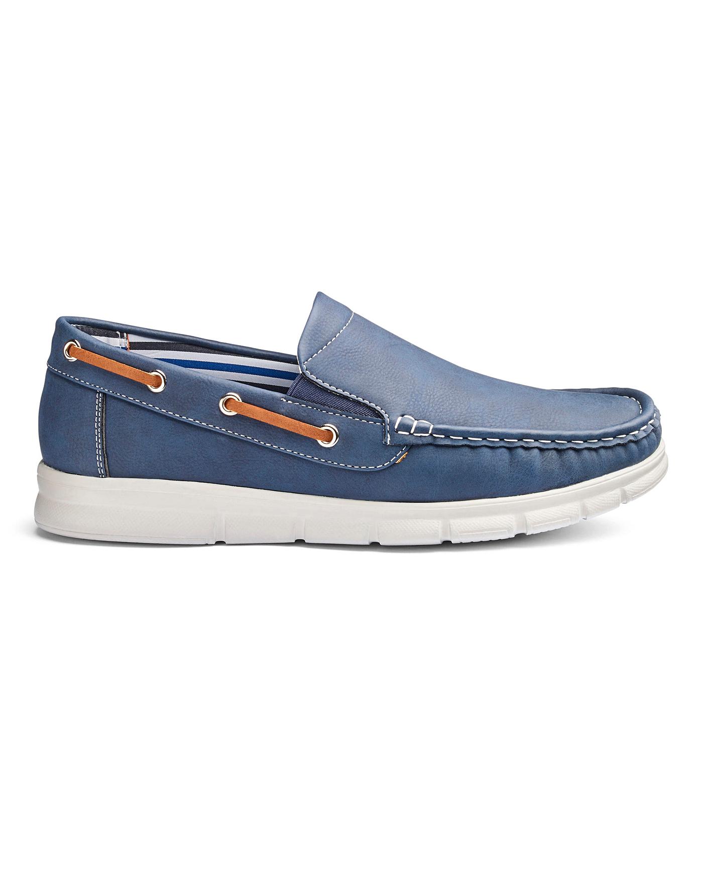 wide fit boat shoes