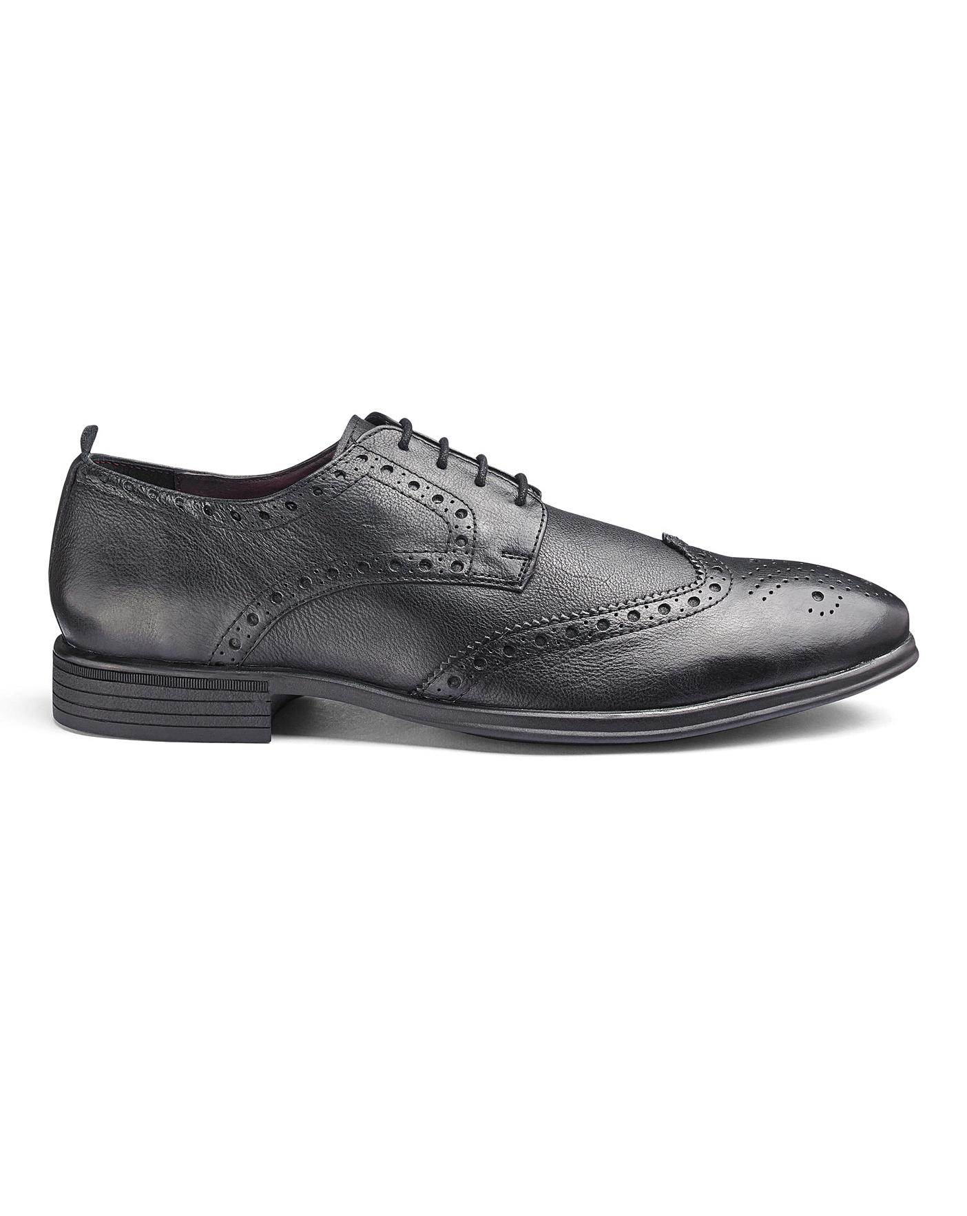 Leather Brogues Extra Wide Fit.