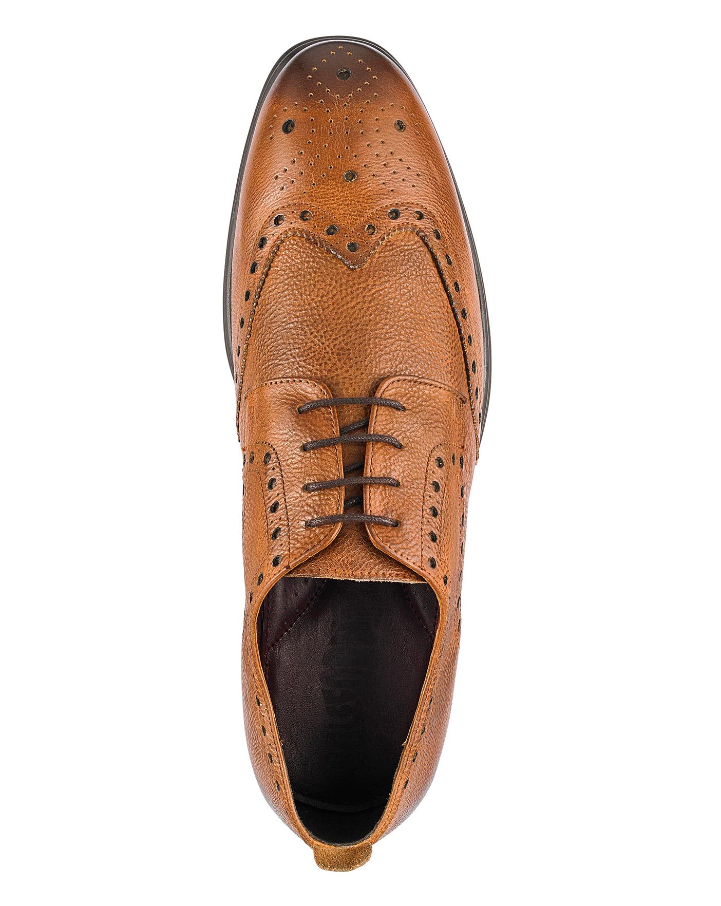 mens extra wide brogues
