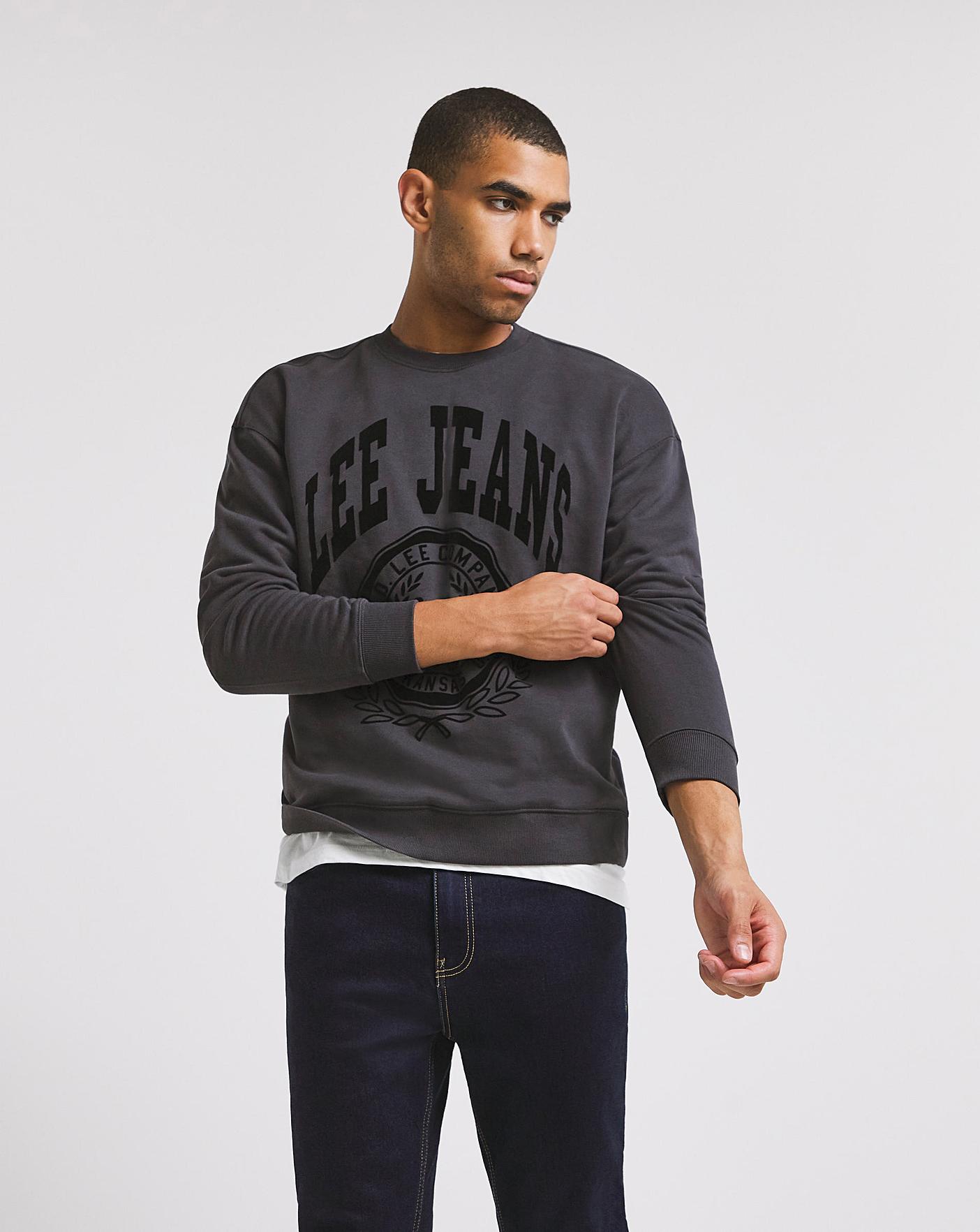 Lee crew sweatshirt hotsell