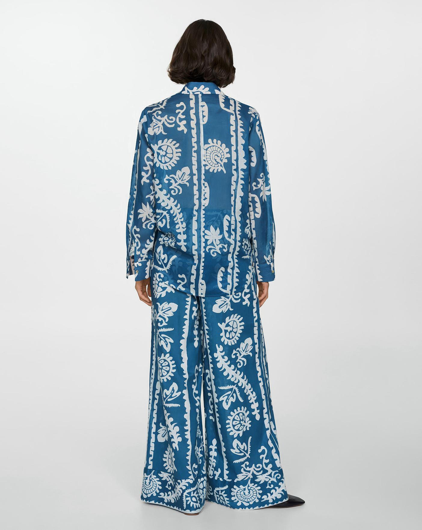 Mango Nemo Floral Print Cotton Shirt | Fashion World 