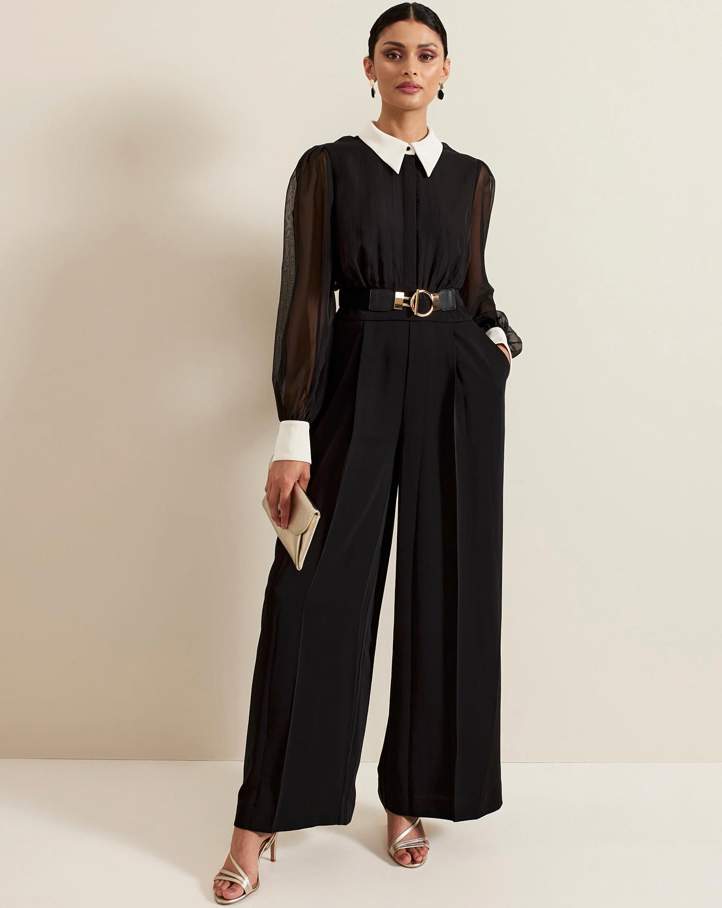 【PHASE EIGHT】Millicent Print Jumpsuit ジャンプスーツ PHASE EIGHT Millicent Print Jumpsuit in Multi-Coloured