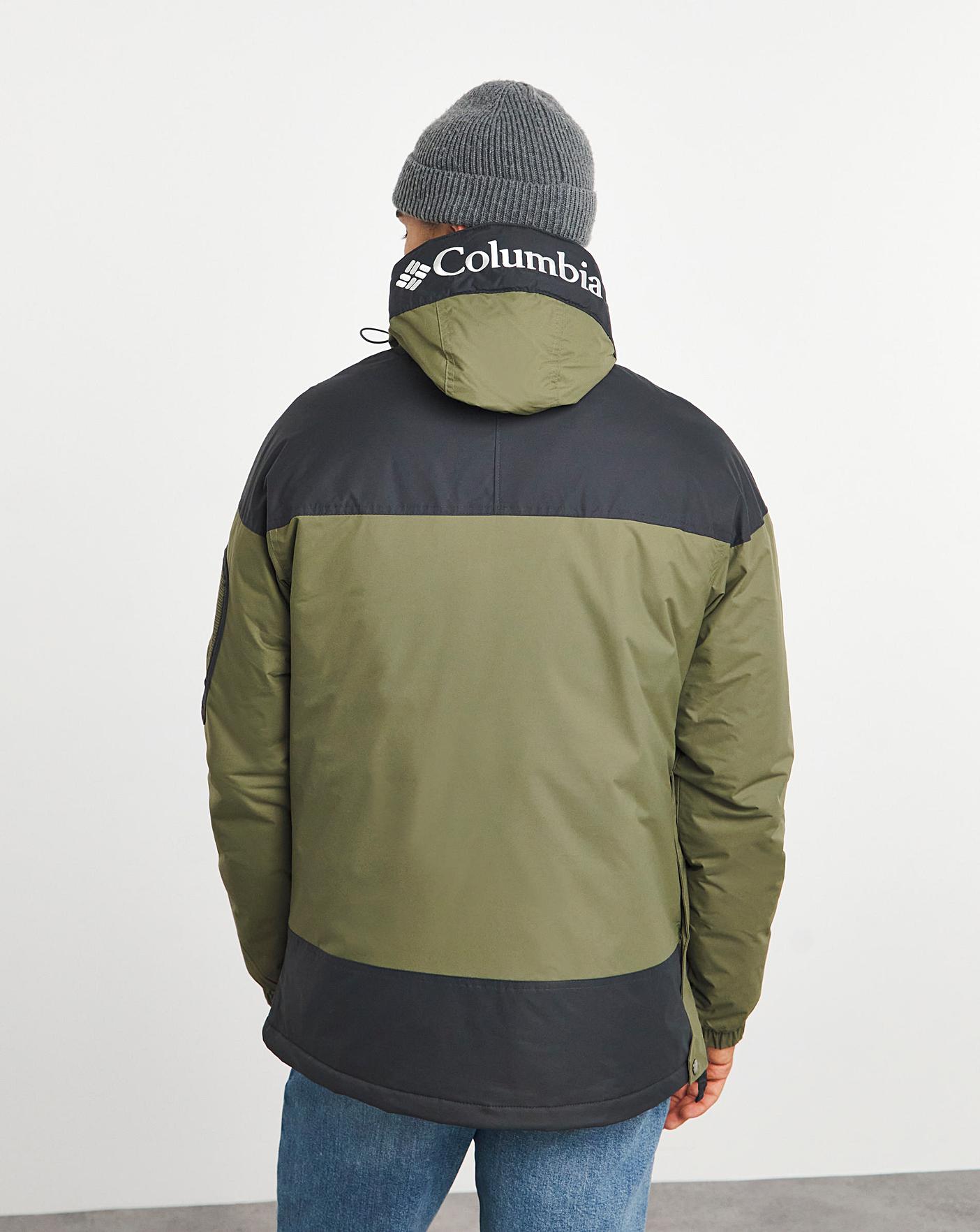 Columbia khaki cheap challenger pullover jacket