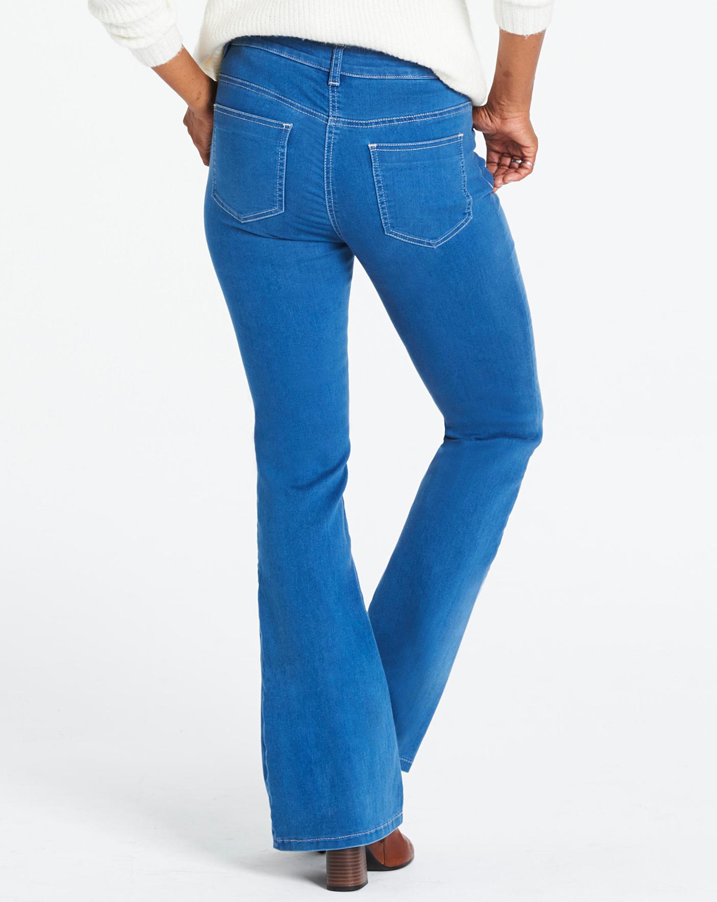Kim High Waist Bootcut Jeans | J D Williams