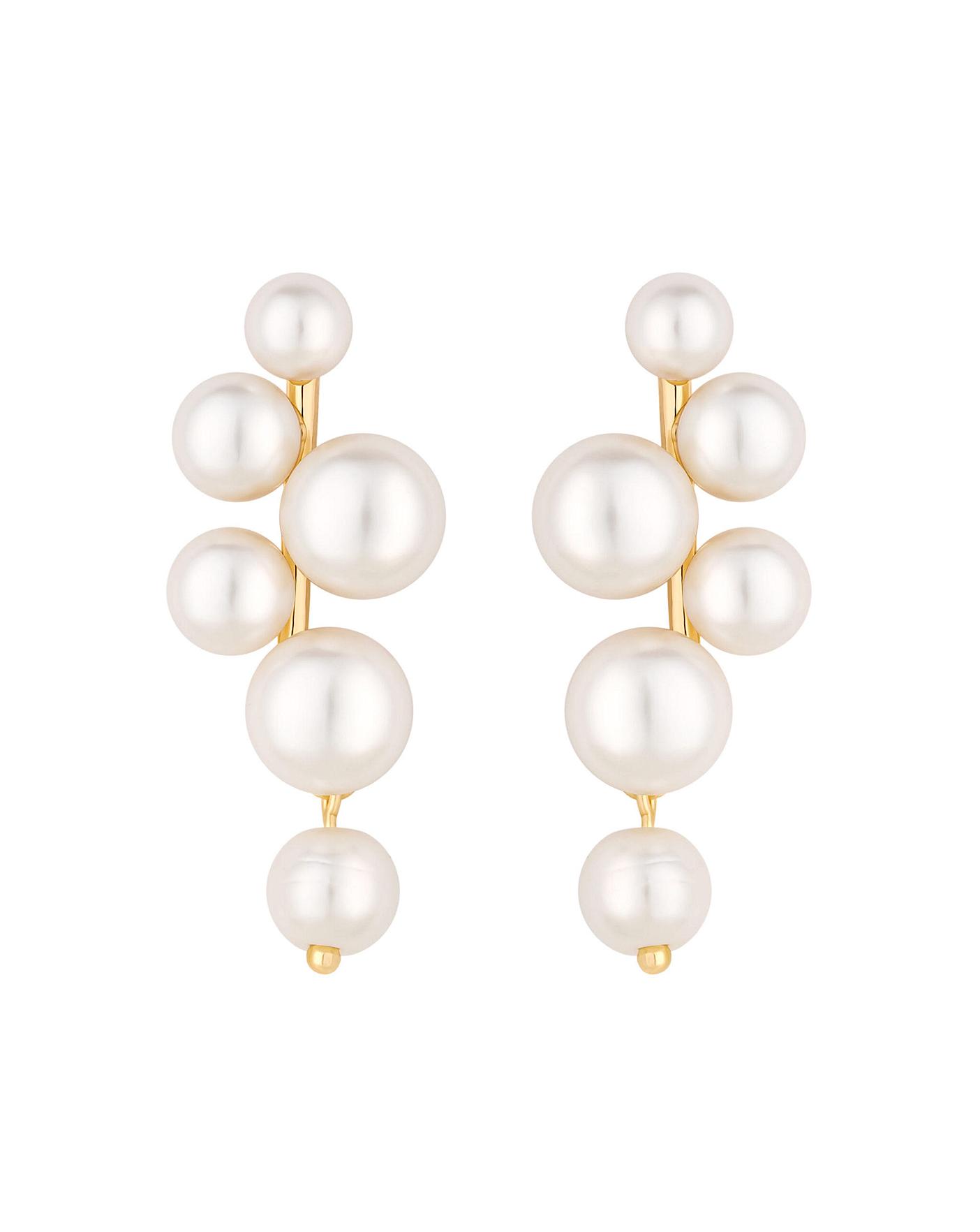 Jon richard store pearl earrings