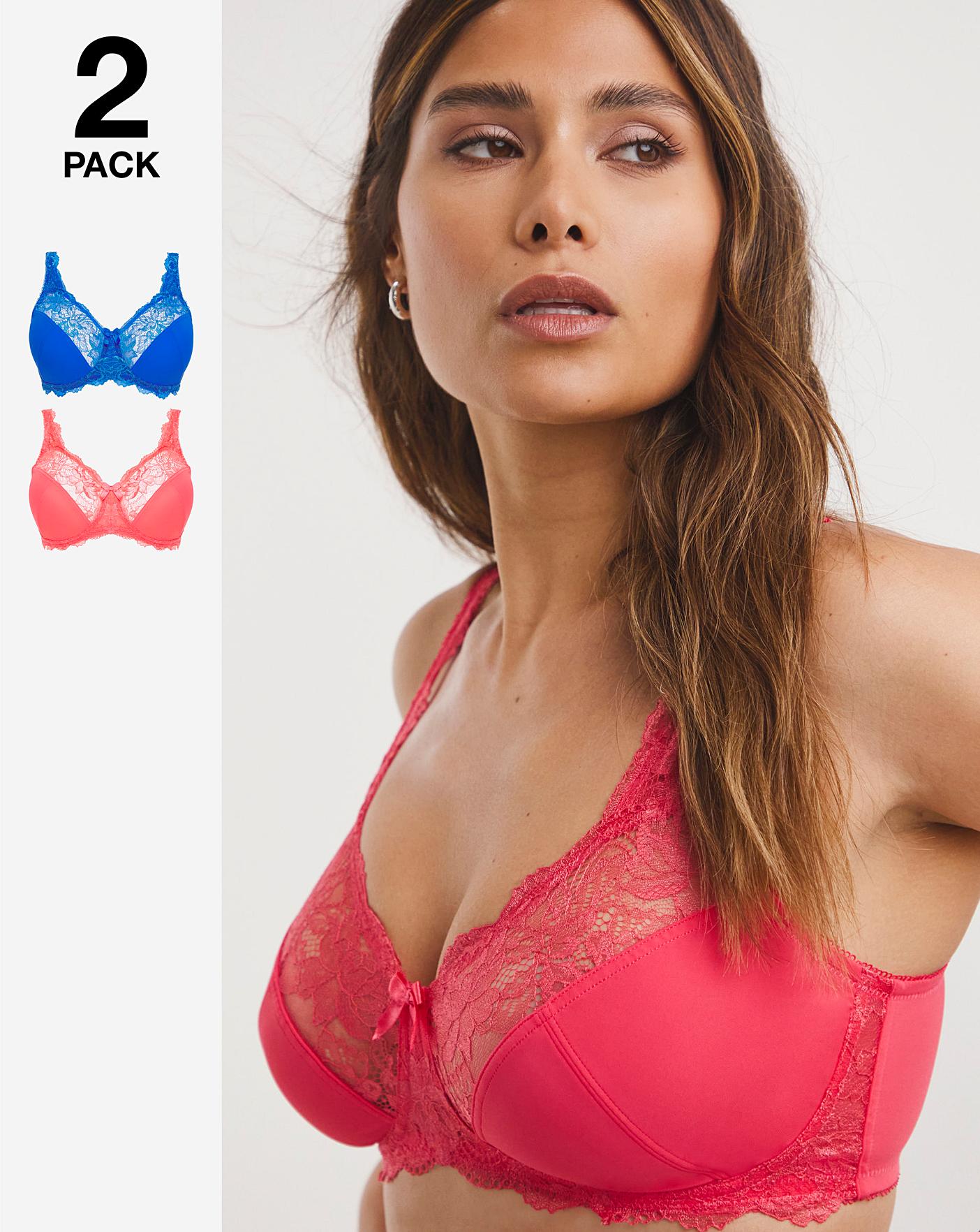 Pack of 2 Non-wired Support Bra - Bra 
