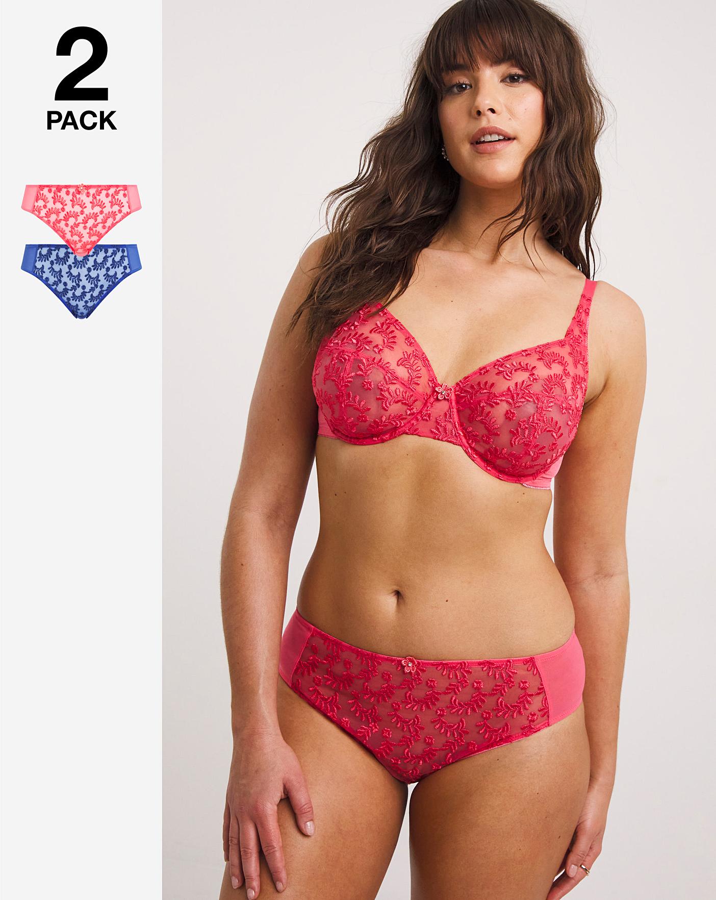 2 Pack Lesley Everyday Full Cup Bras