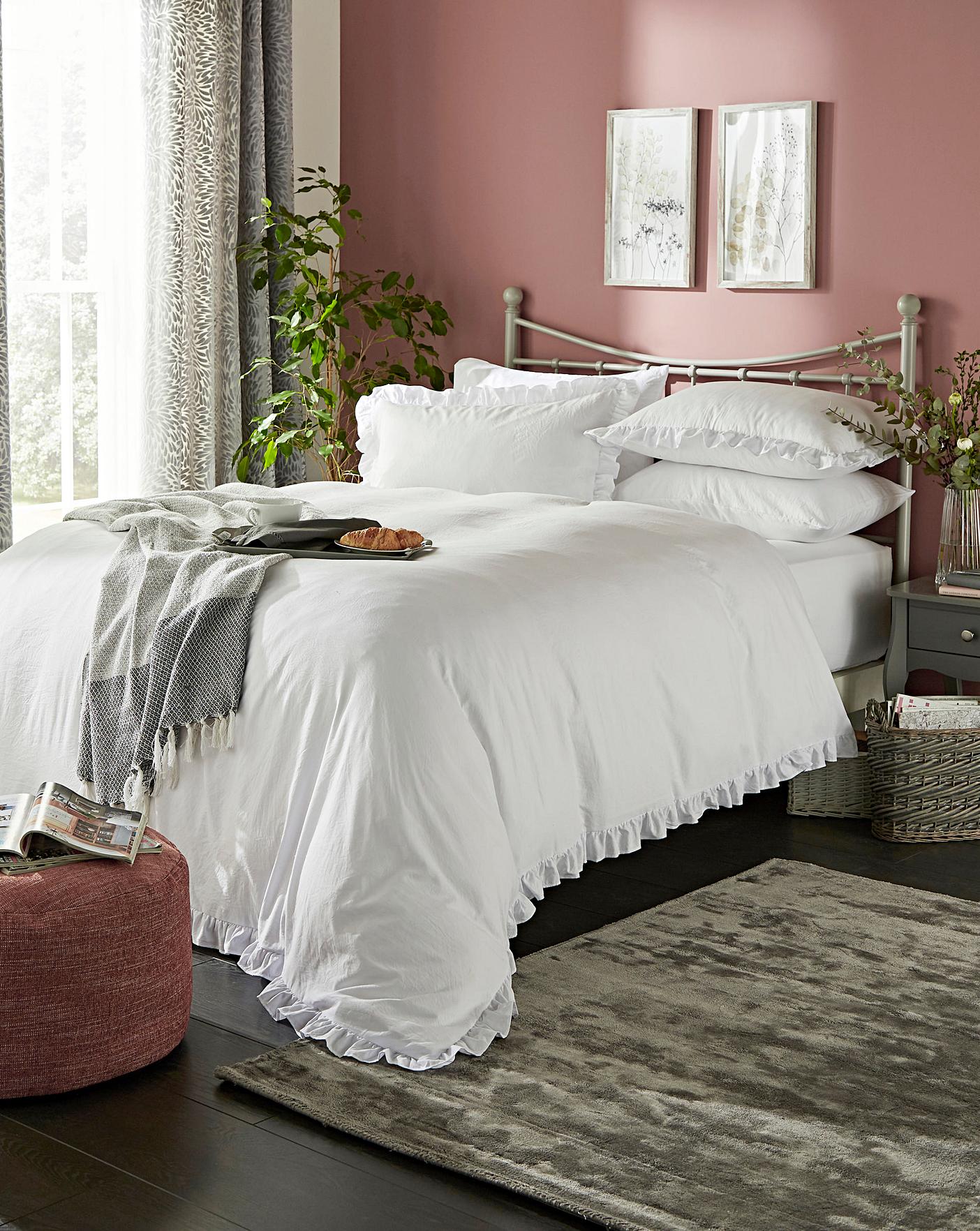 Simply Soft Ruffle Duvet Set Oxendales