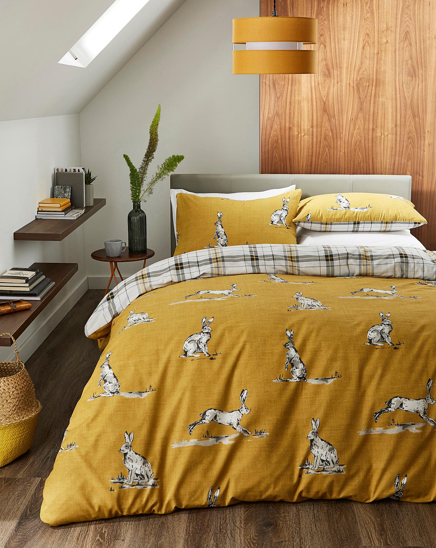 Fusion Hare Duvet Cover Set J D Williams