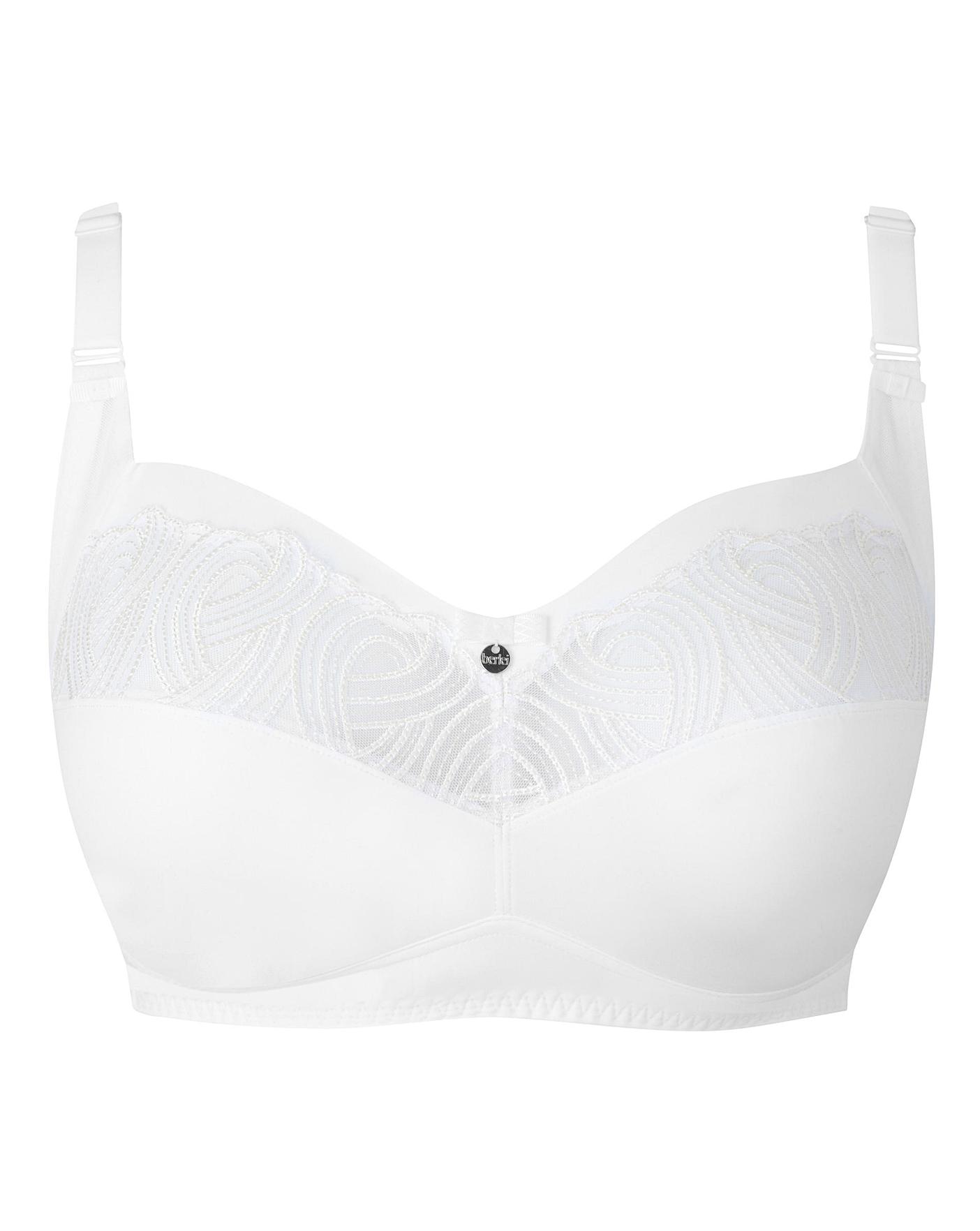 Berlei Heaven Embroidered White Bra Crazy Clearance