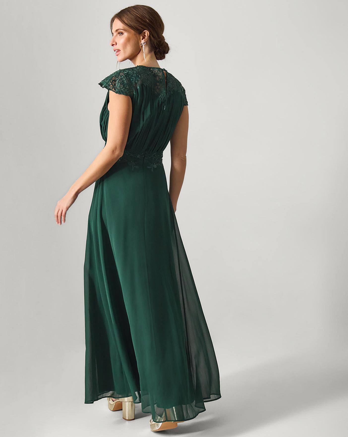 Monsoon Lace Chiffon Bridesmaid Dress | Oxendales Monsoon Lace Chiffon Bridesmaid Dress | Oxendales