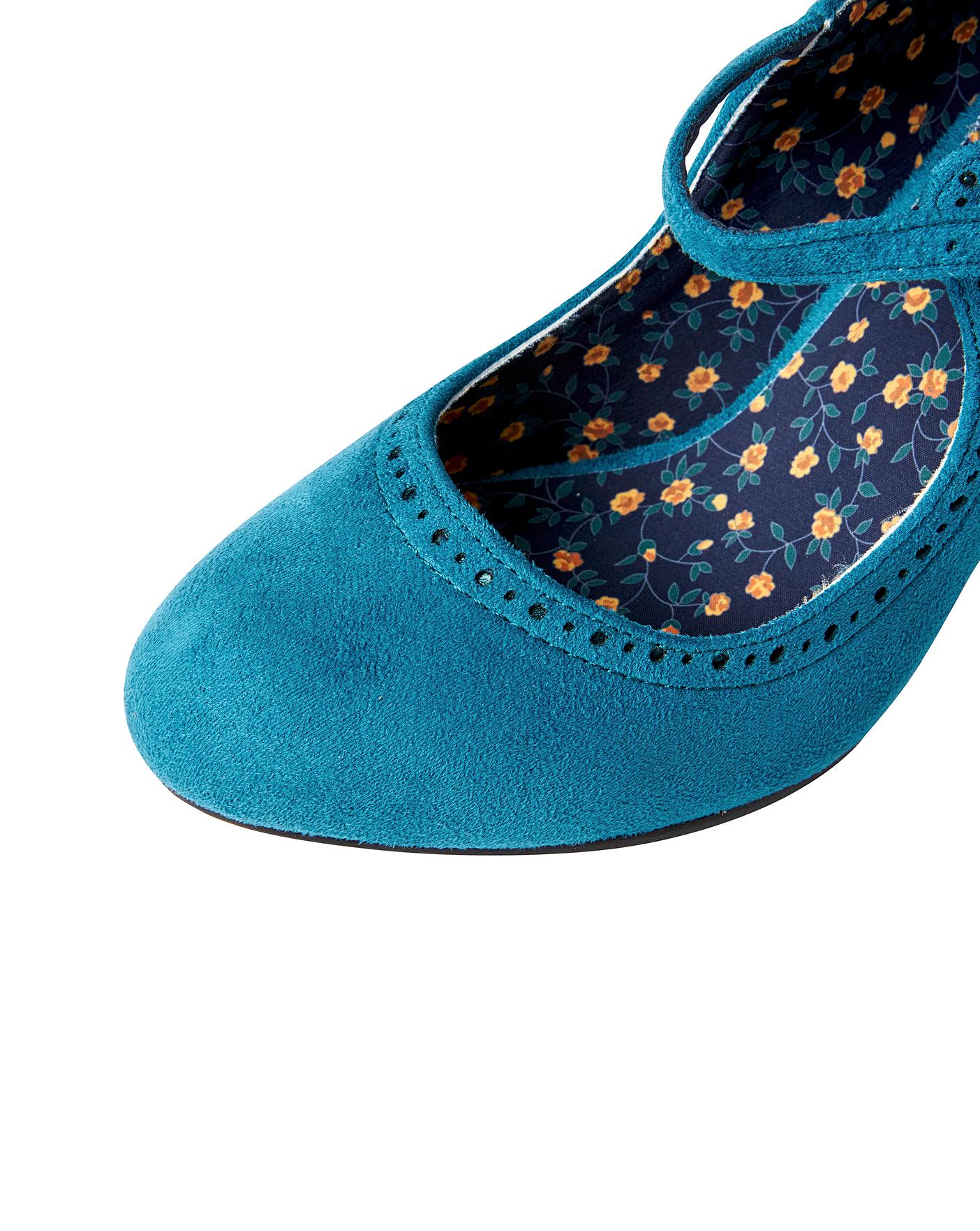 Teal mary sale jane shoes